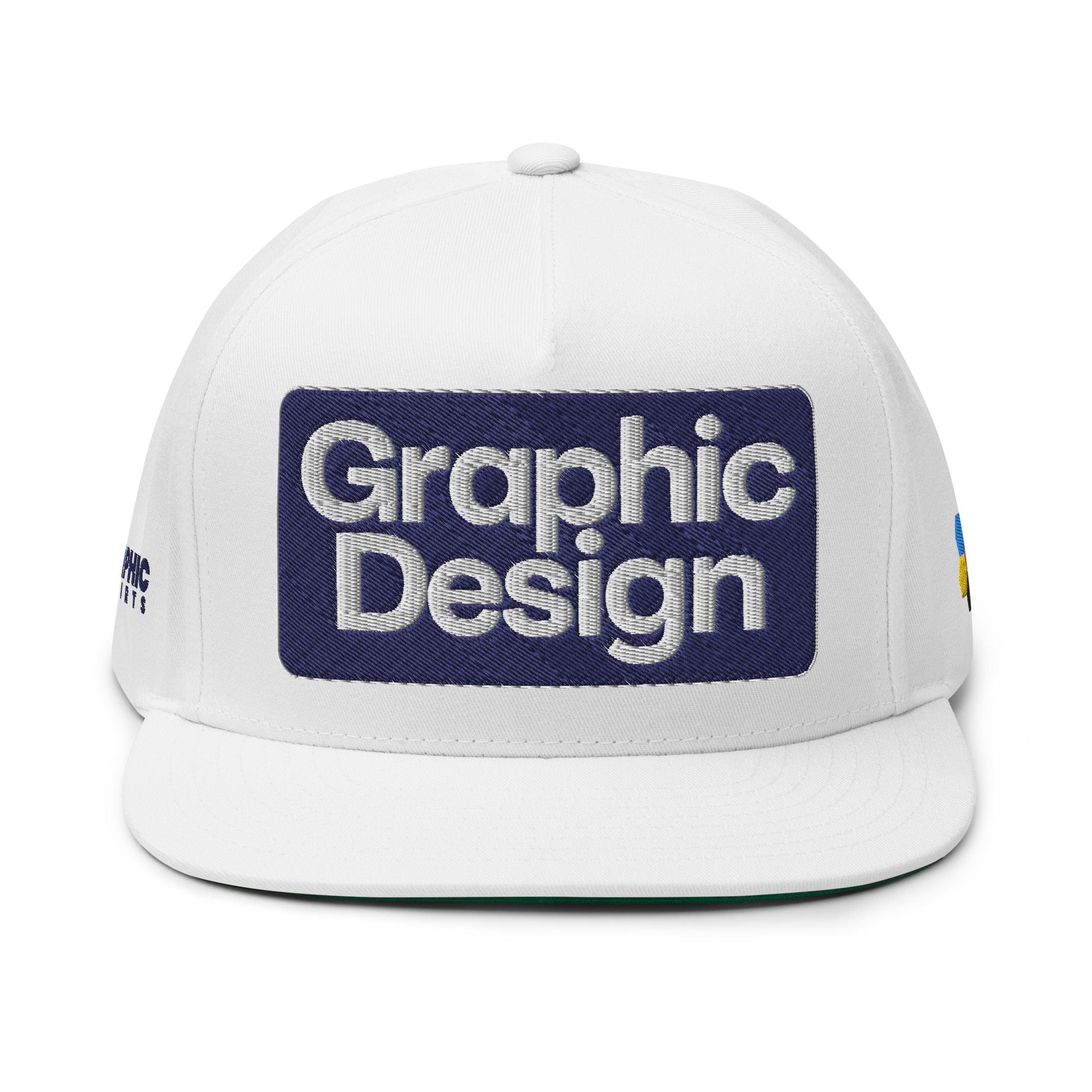 GRAPHIC T-SHIRTS Hat Flat Bill Cap - Graphic Design