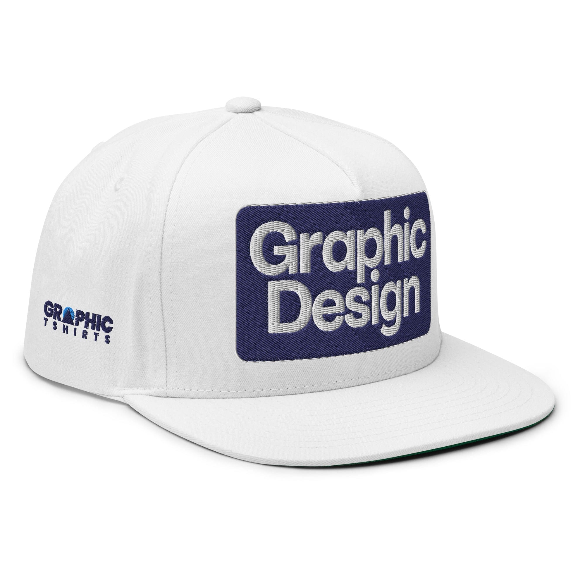 GRAPHIC T-SHIRTS Hat Flat Bill Cap - Graphic Design