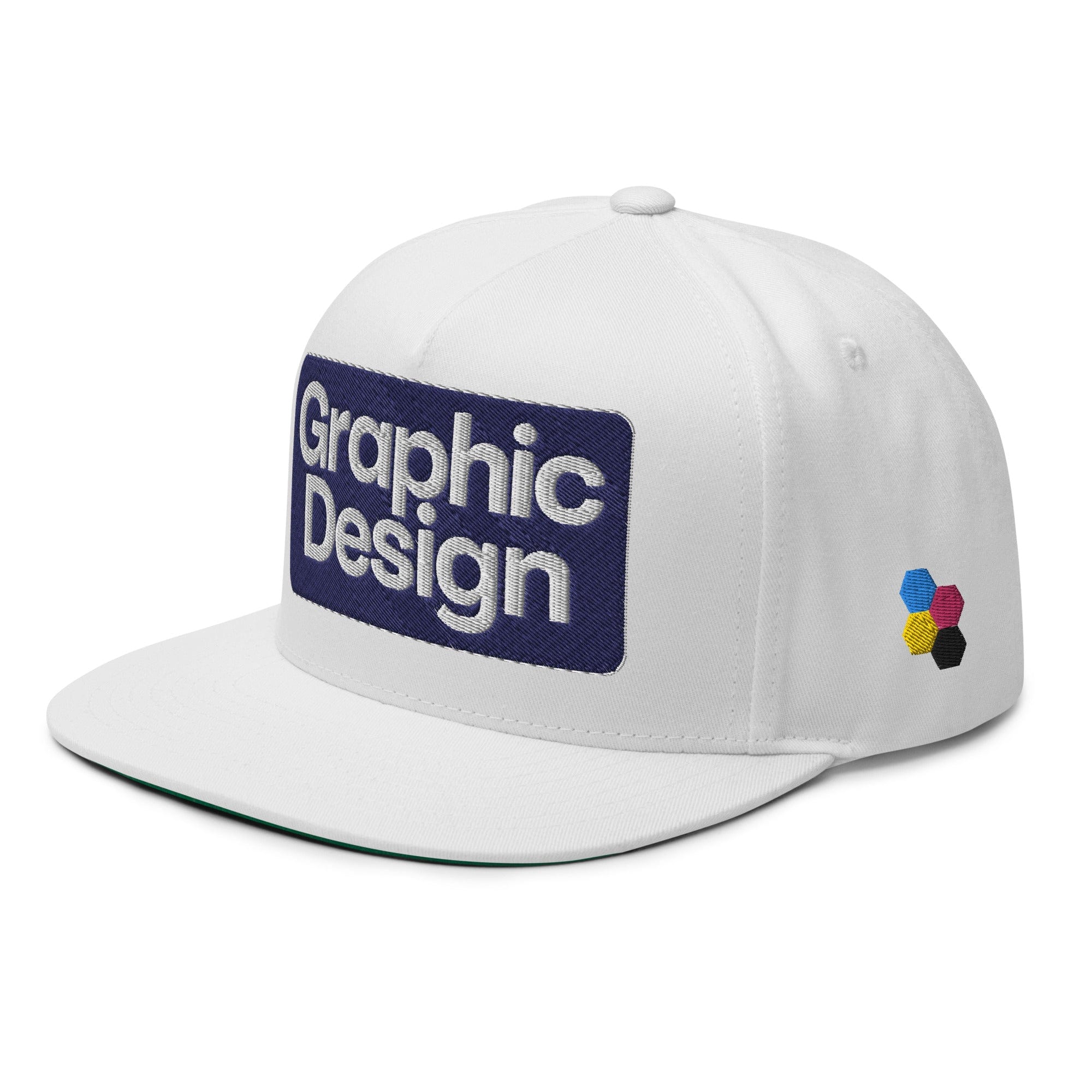 GRAPHIC T-SHIRTS Hat Flat Bill Cap - Graphic Design