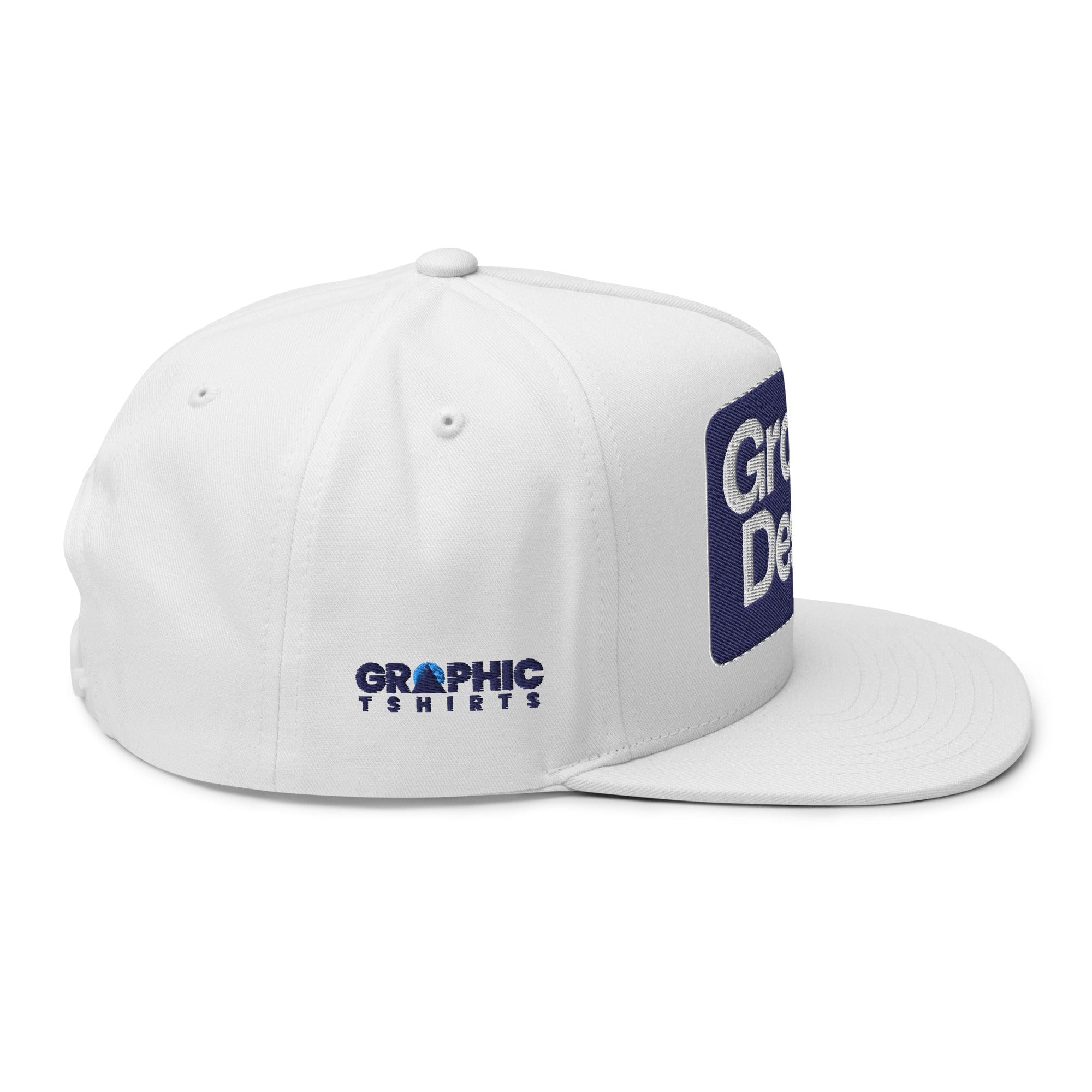 GRAPHIC T-SHIRTS Hat Flat Bill Cap - Graphic Design