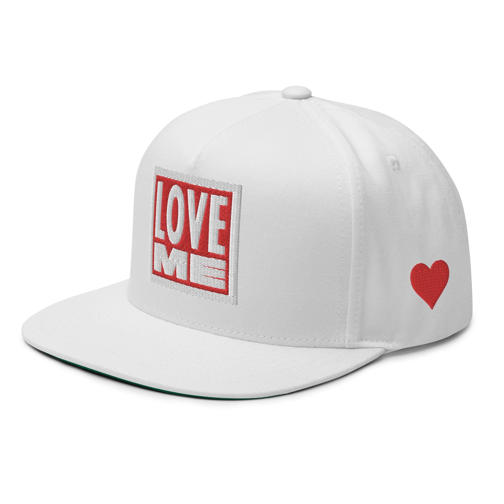 GRAPHIC T-SHIRTS Hat Flat Bill Cap - Love Me