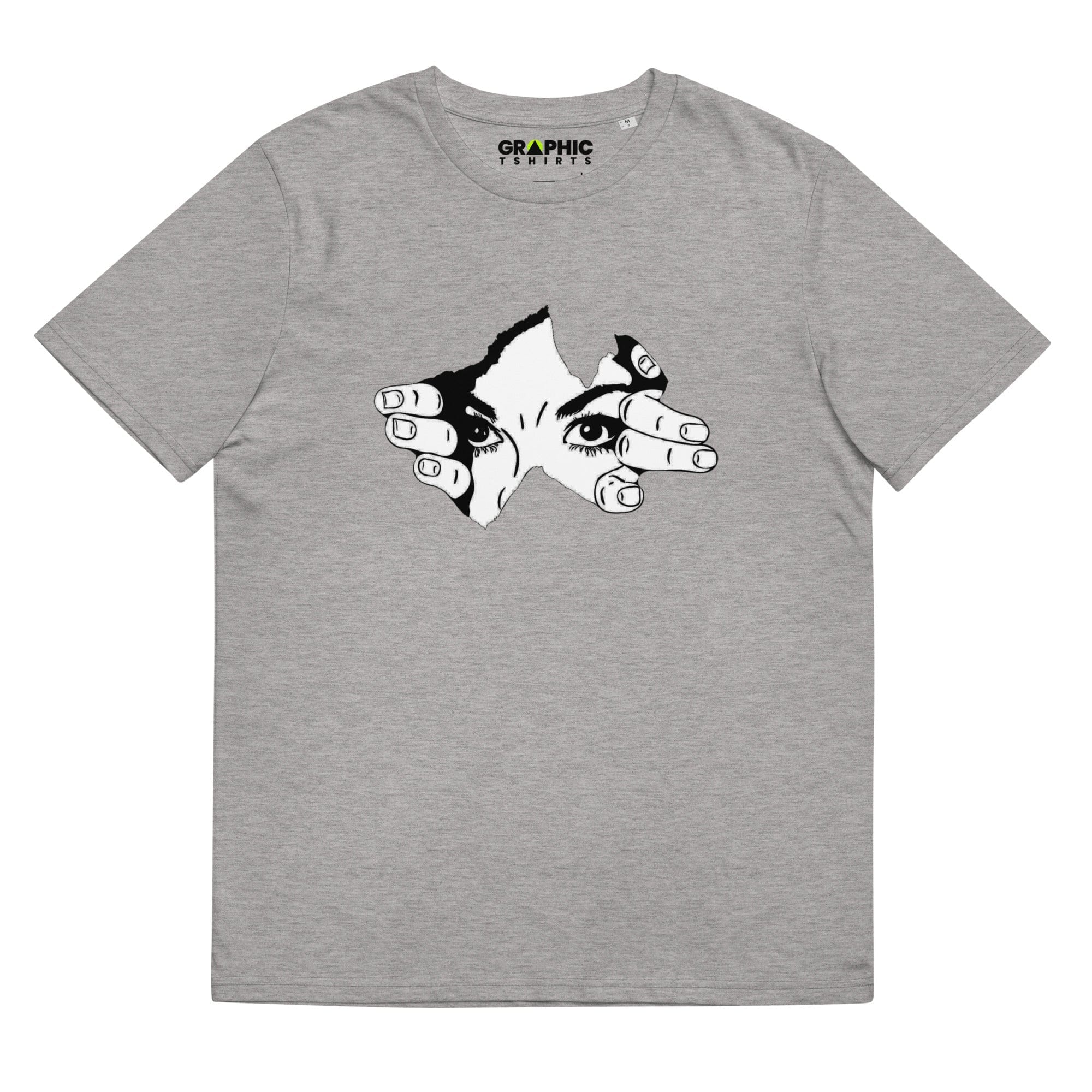 GRAPHIC T-SHIRTS Heather Grey / S Unisex Organic Cotton T-Shirt - T-Shirt Voyeur