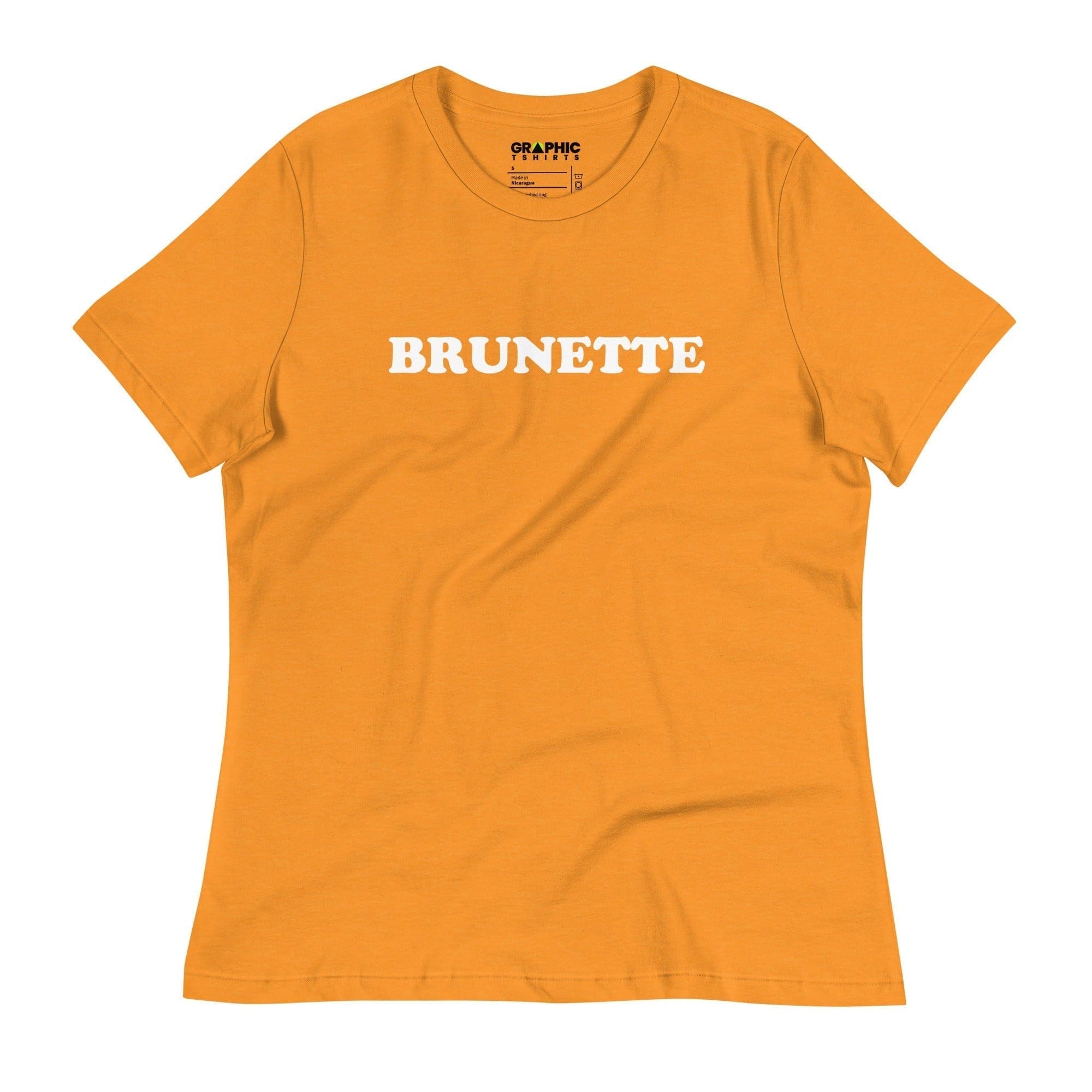 GRAPHIC T-SHIRTS Heather Marmalade / S Women's Relaxed T-Shirt - Brunette