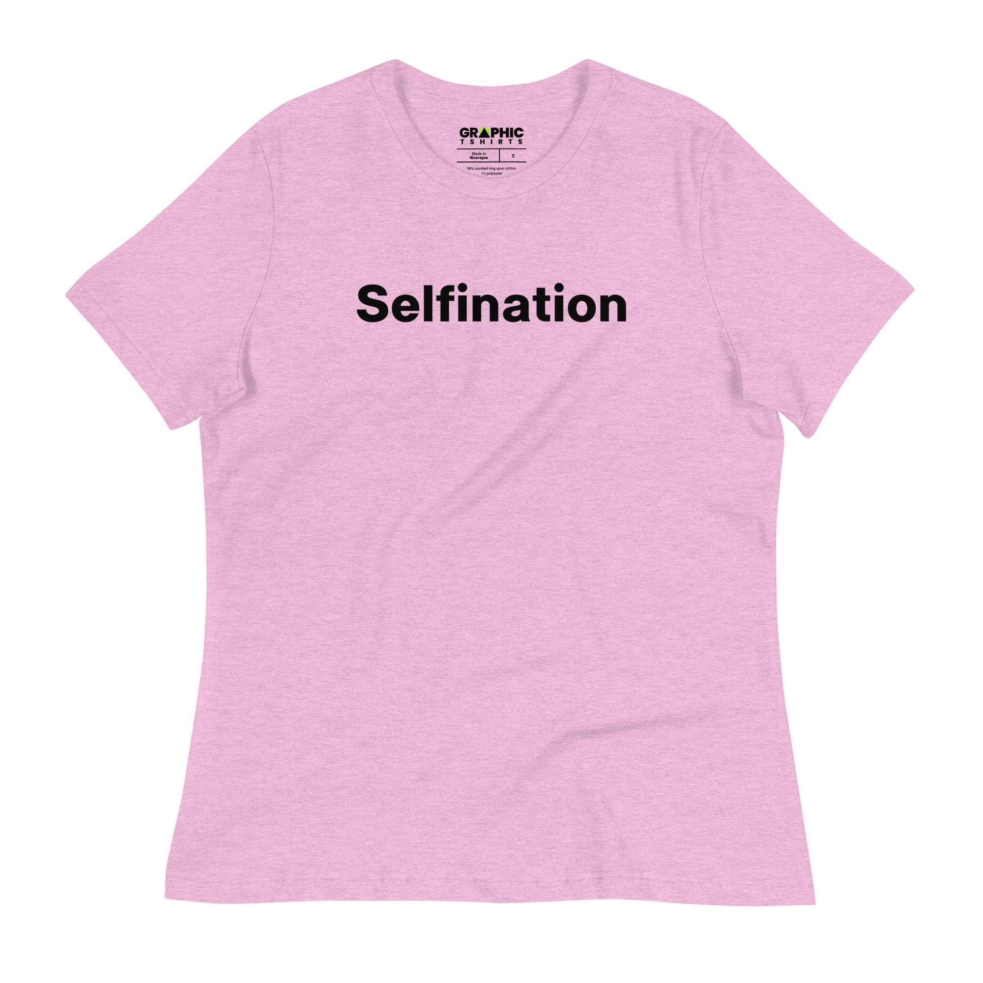 GRAPHIC T-SHIRTS Heather Prism Lilac / S Women's Relaxed T-Shirt - Selfination