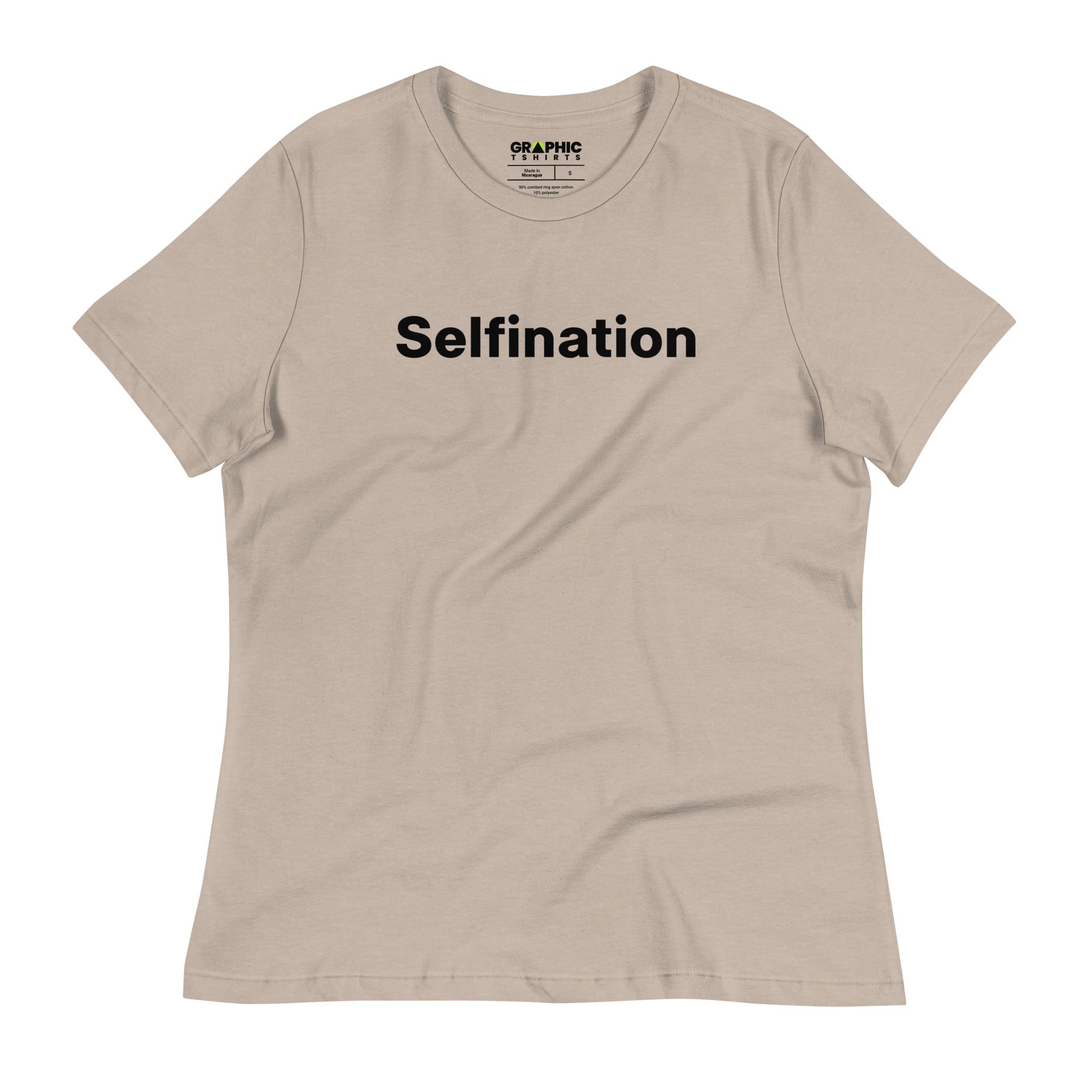 GRAPHIC T-SHIRTS Heather Stone / S Women's Relaxed T-Shirt - Selfination