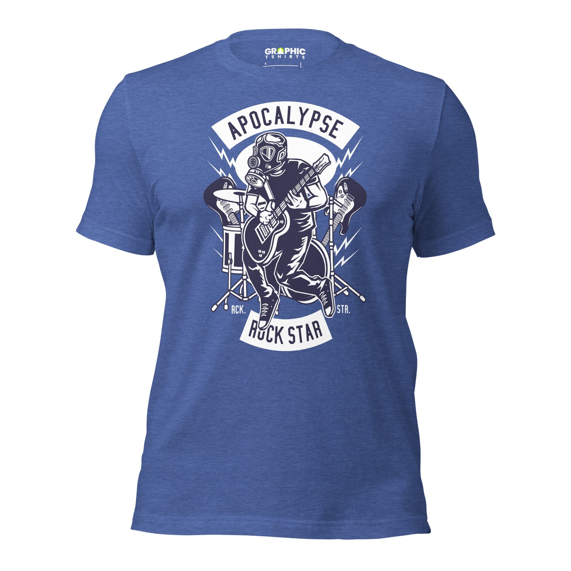 GRAPHIC T-SHIRTS Heather True Royal / S Unisex Staple T-Shirt - Apocalypse Rock Star