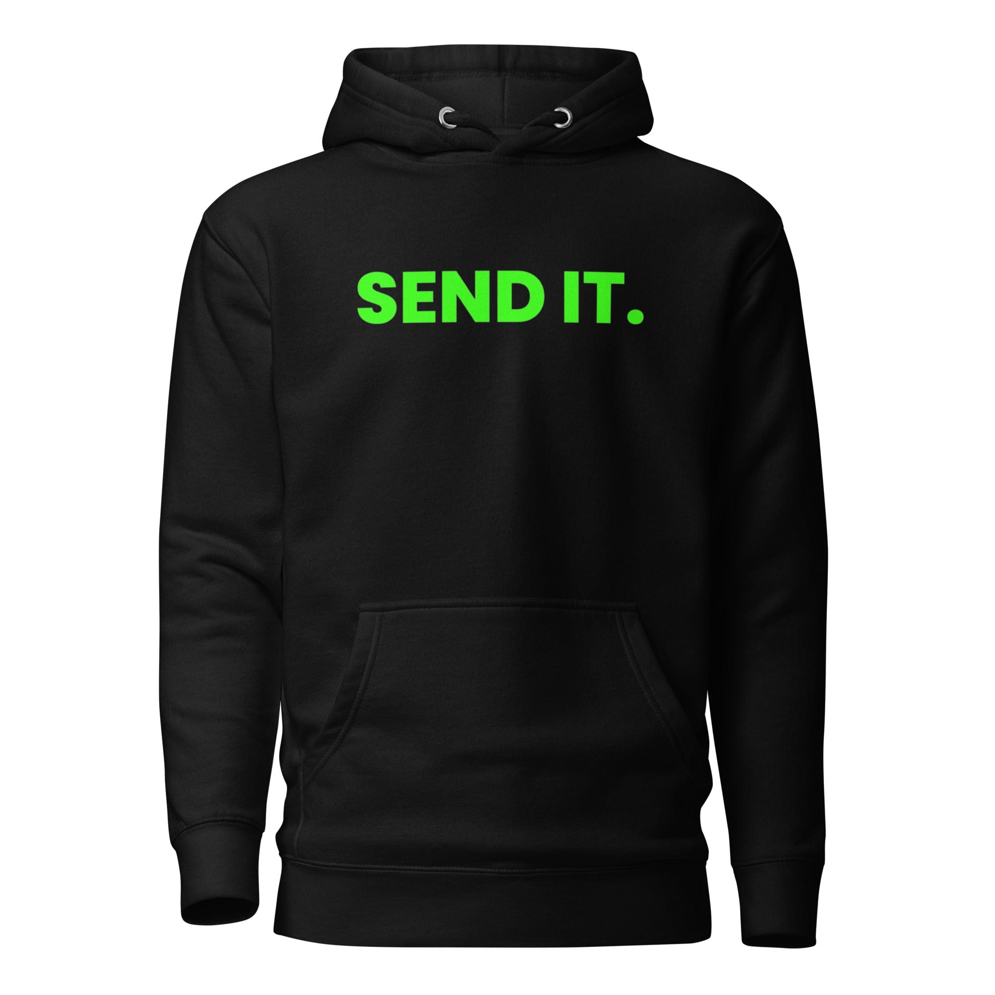 GRAPHIC T-SHIRTS Hoodie Black / S Unisex Premium Hoodie - SEND IT.