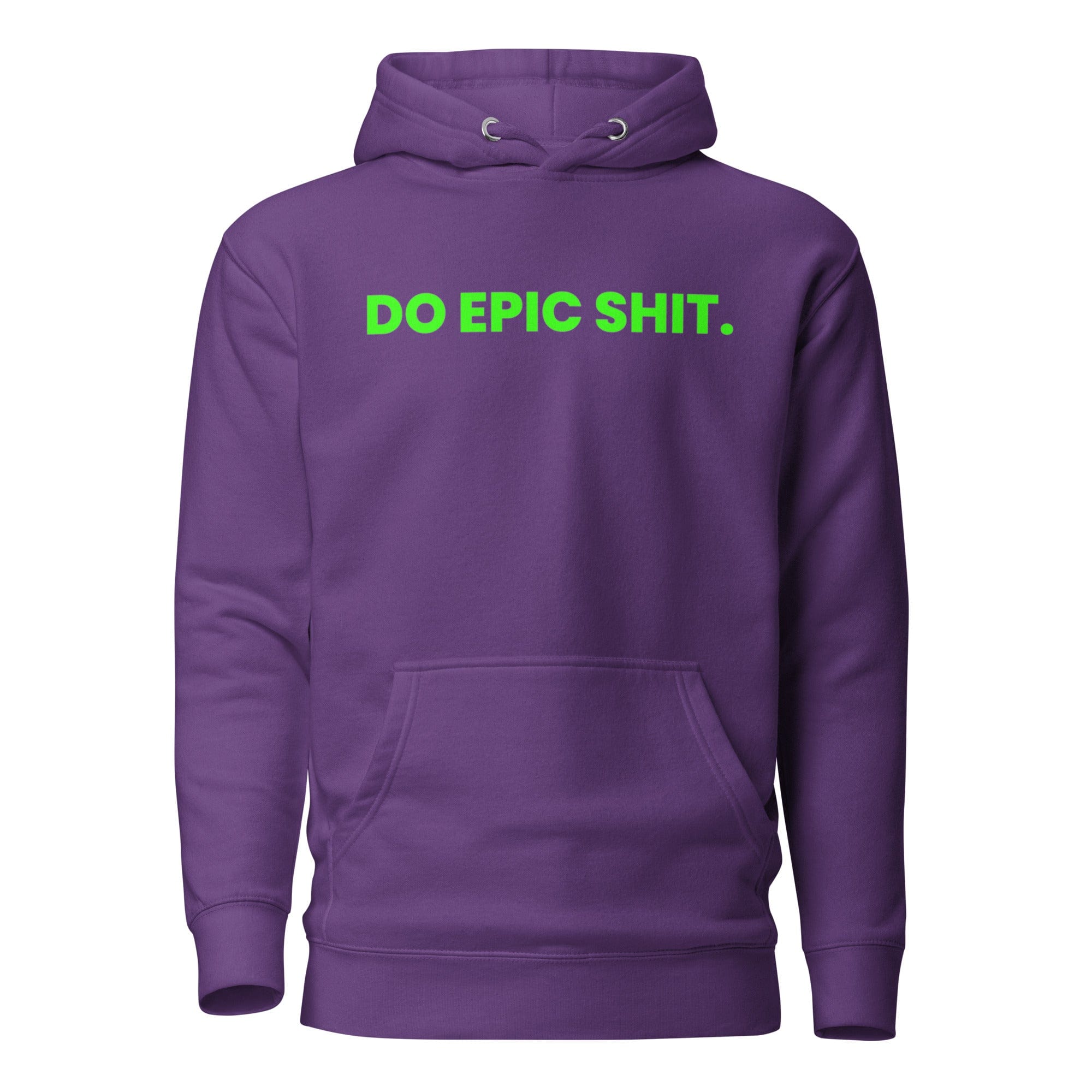 GRAPHIC T-SHIRTS Hoodie Purple / S Unisex Premium Hoodie - DO EPIC SHIT.