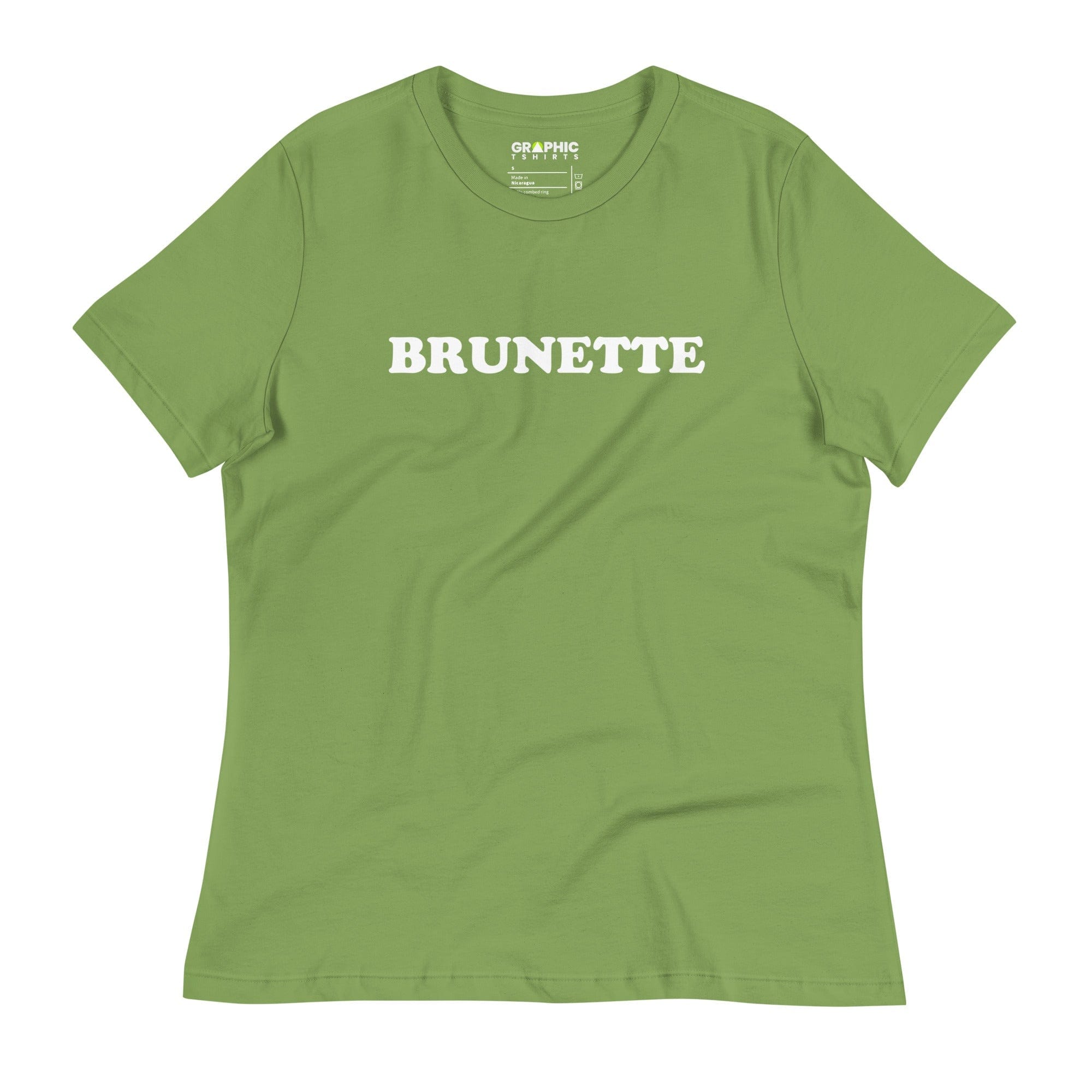 GRAPHIC T-SHIRTS Leaf / S Women's Relaxed T-Shirt - Brunette