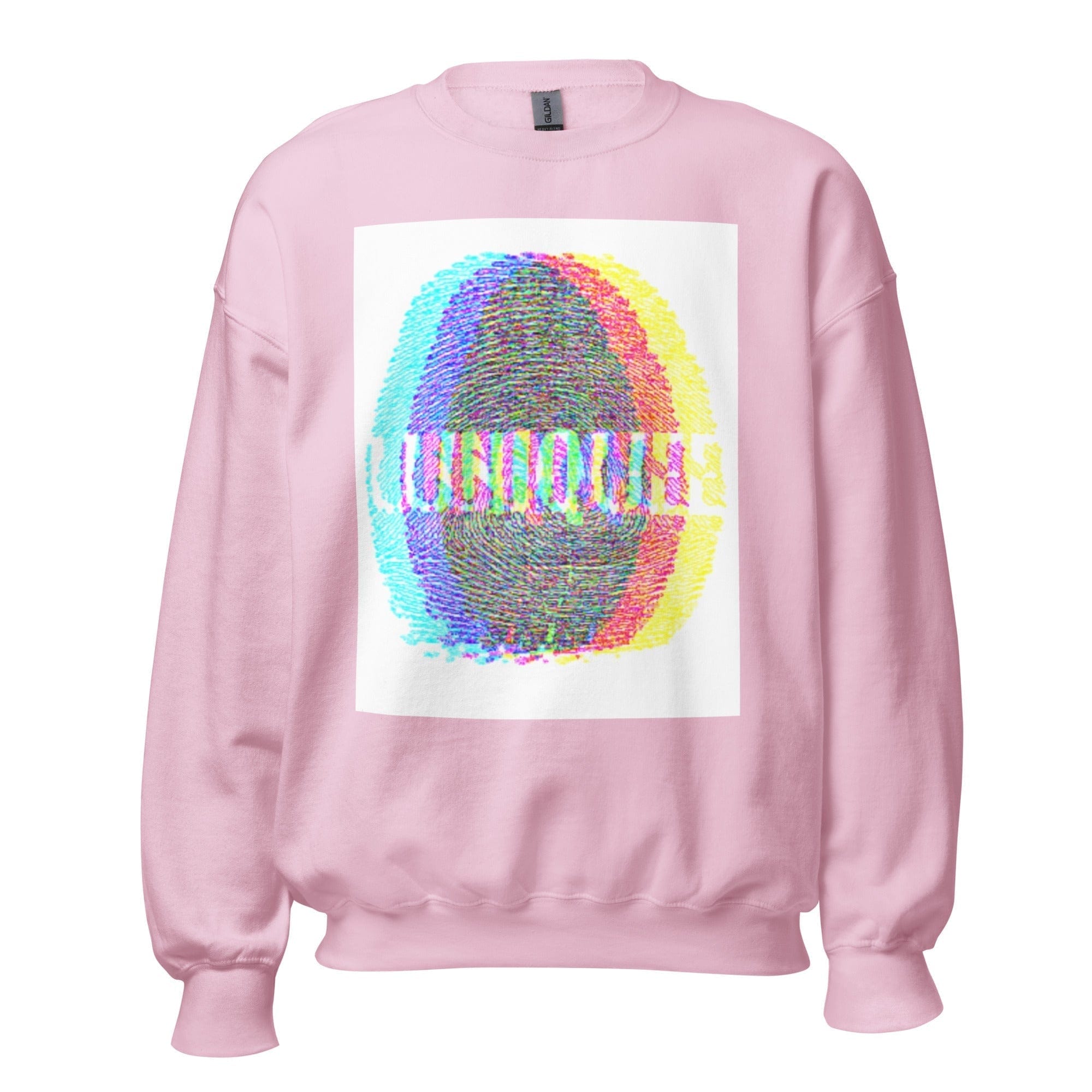 GRAPHIC T-SHIRTS Light Pink / S Unisex Crew Neck Sweatshirt - Unique