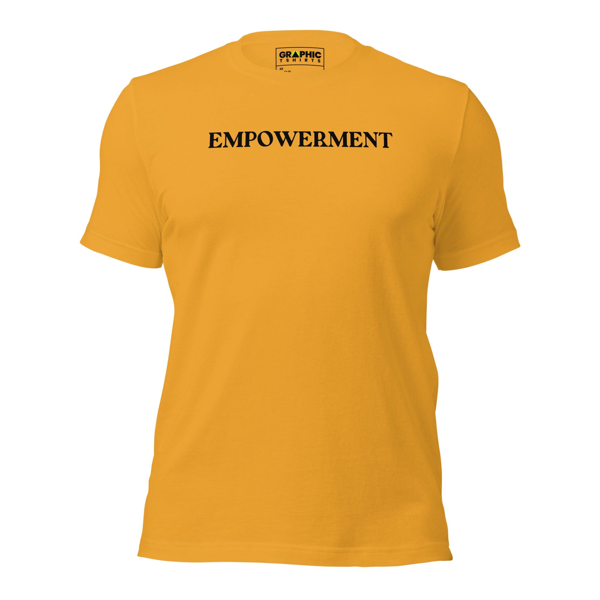 GRAPHIC T-SHIRTS Mustard / XS Unisex Staple T-Shirt - Empowerment