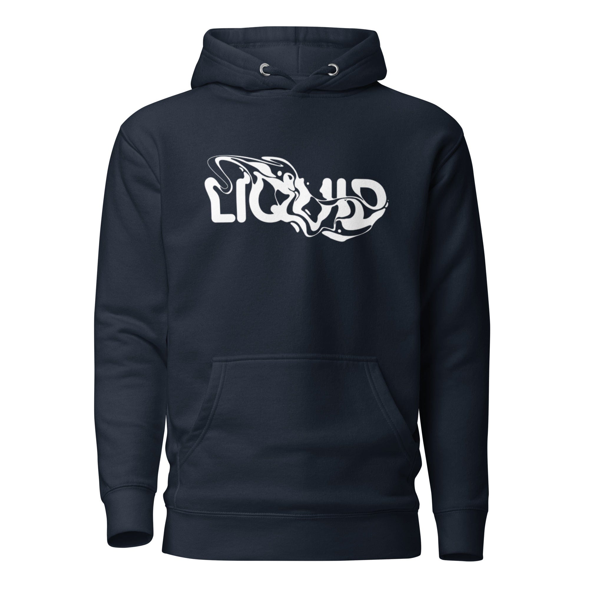 GRAPHIC T-SHIRTS Navy Blazer / S Unisex Premium Hoodie - Liquid