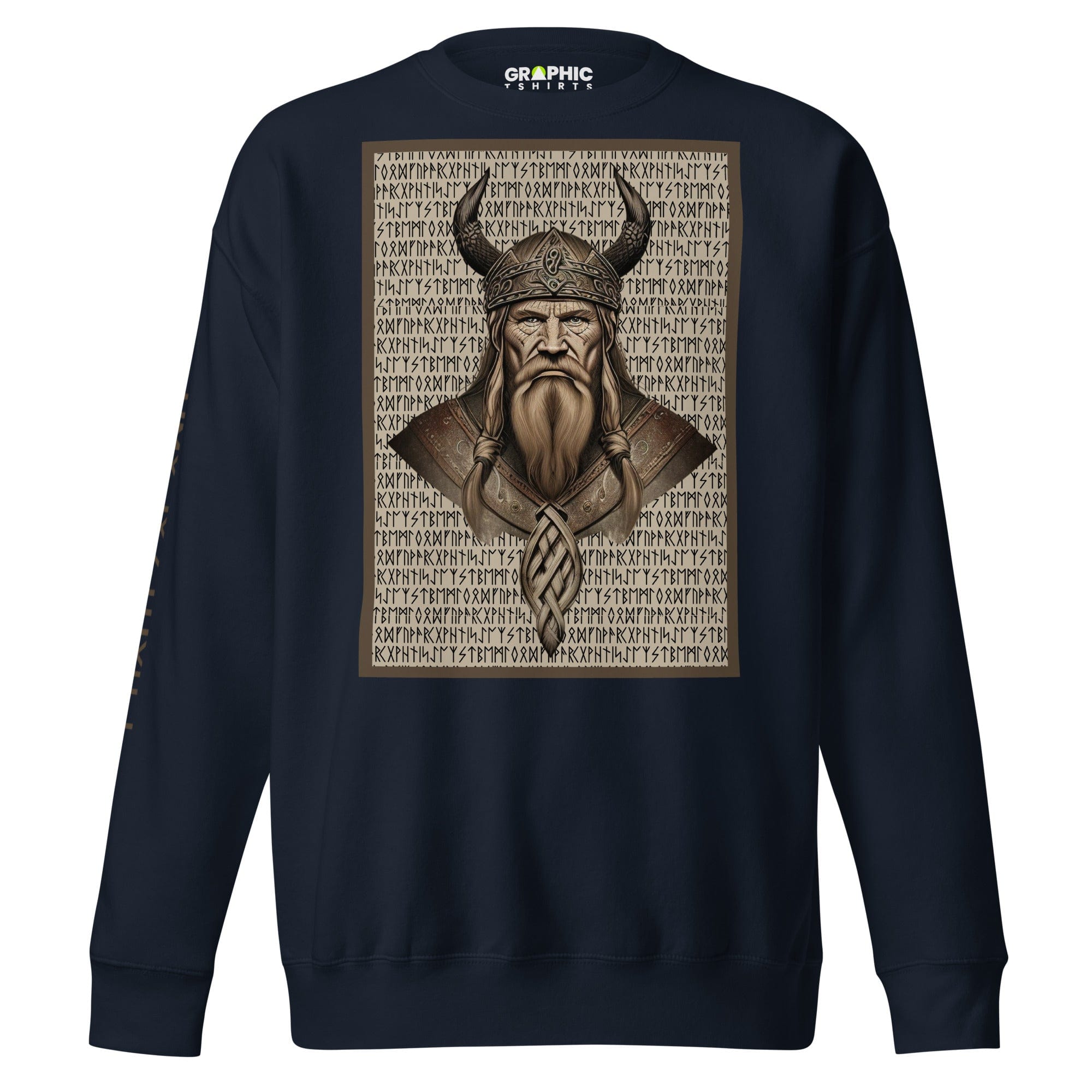 GRAPHIC T-SHIRTS Navy Blazer / S Unisex Premium Sweatshirt - Knights Of Odin Volume 1