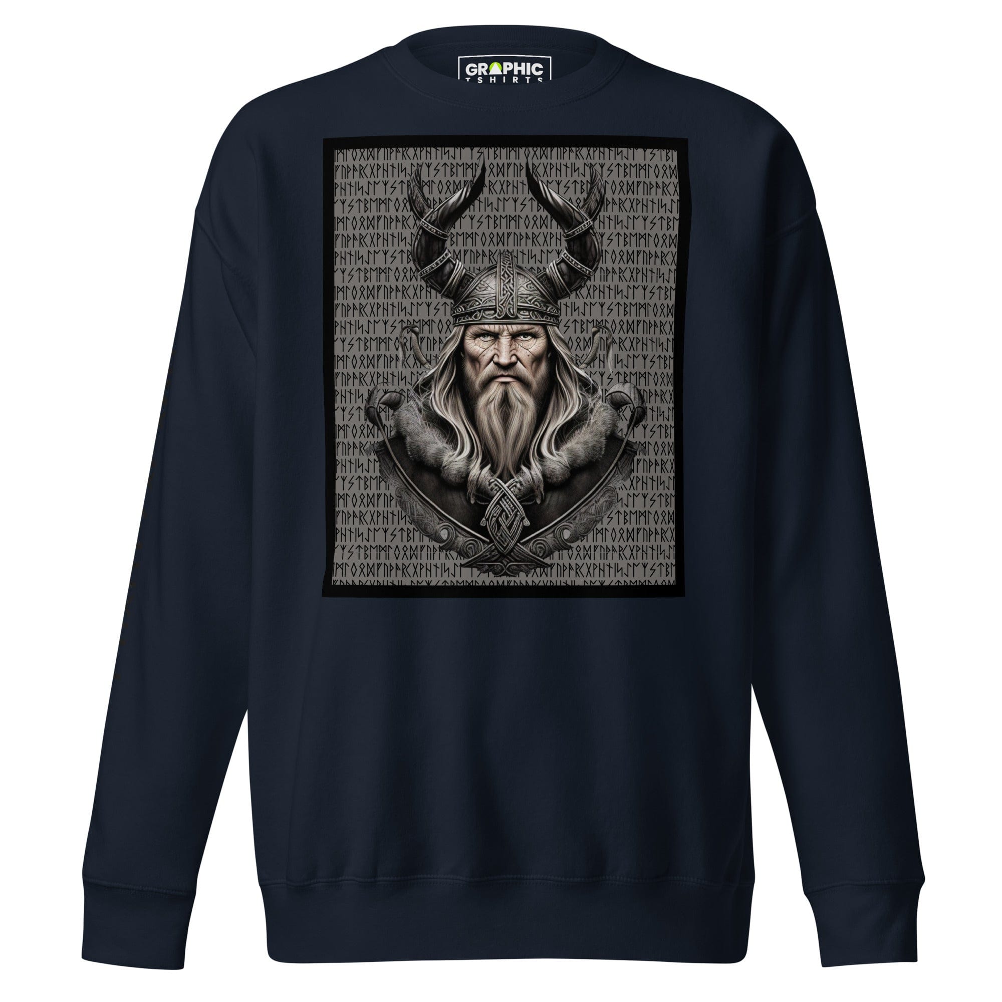 GRAPHIC T-SHIRTS Navy Blazer / S Unisex Premium Sweatshirt - Knights Of Odin Volume 3