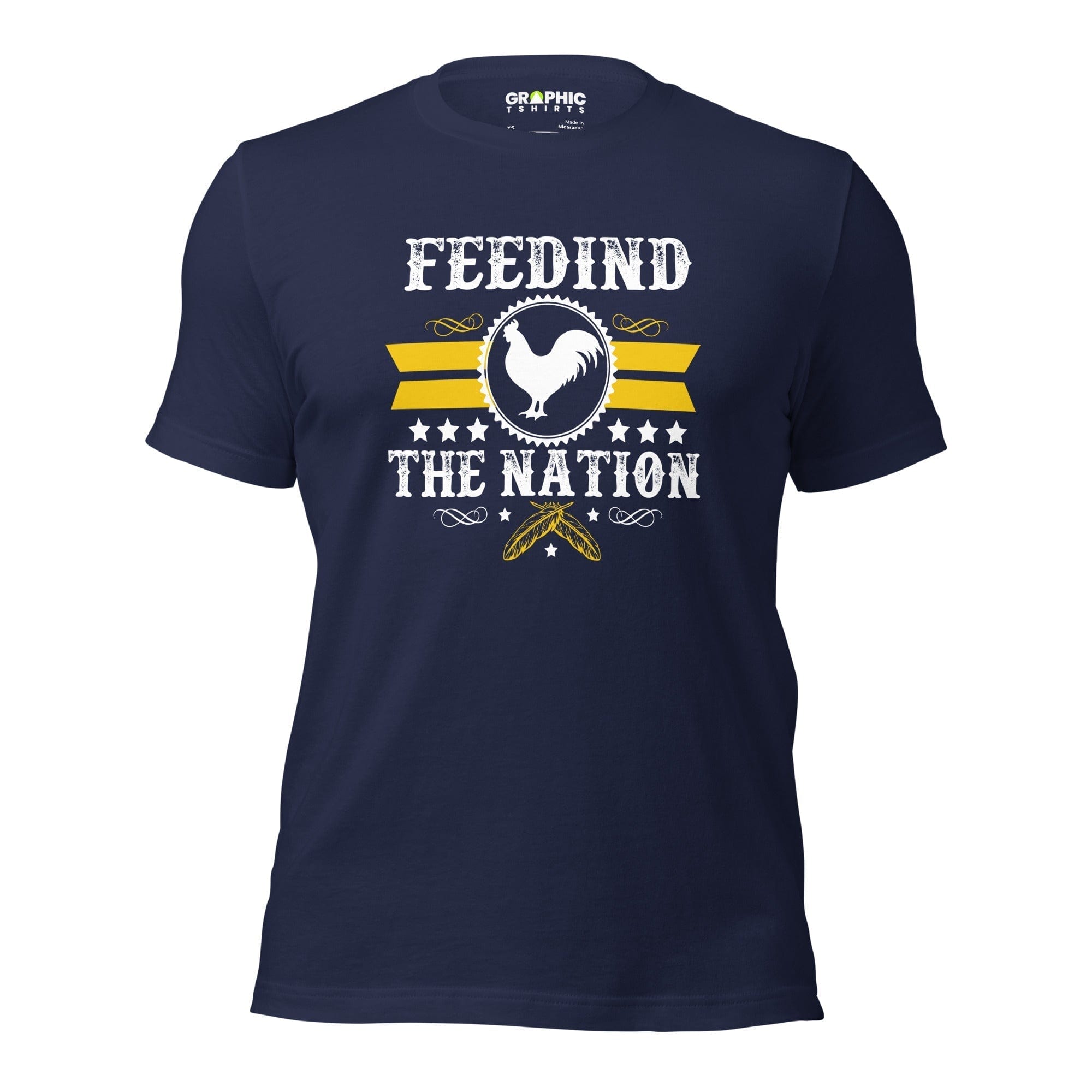 GRAPHIC T-SHIRTS Navy / XS Unisex Staple T-Shirt - Feedind The Nation