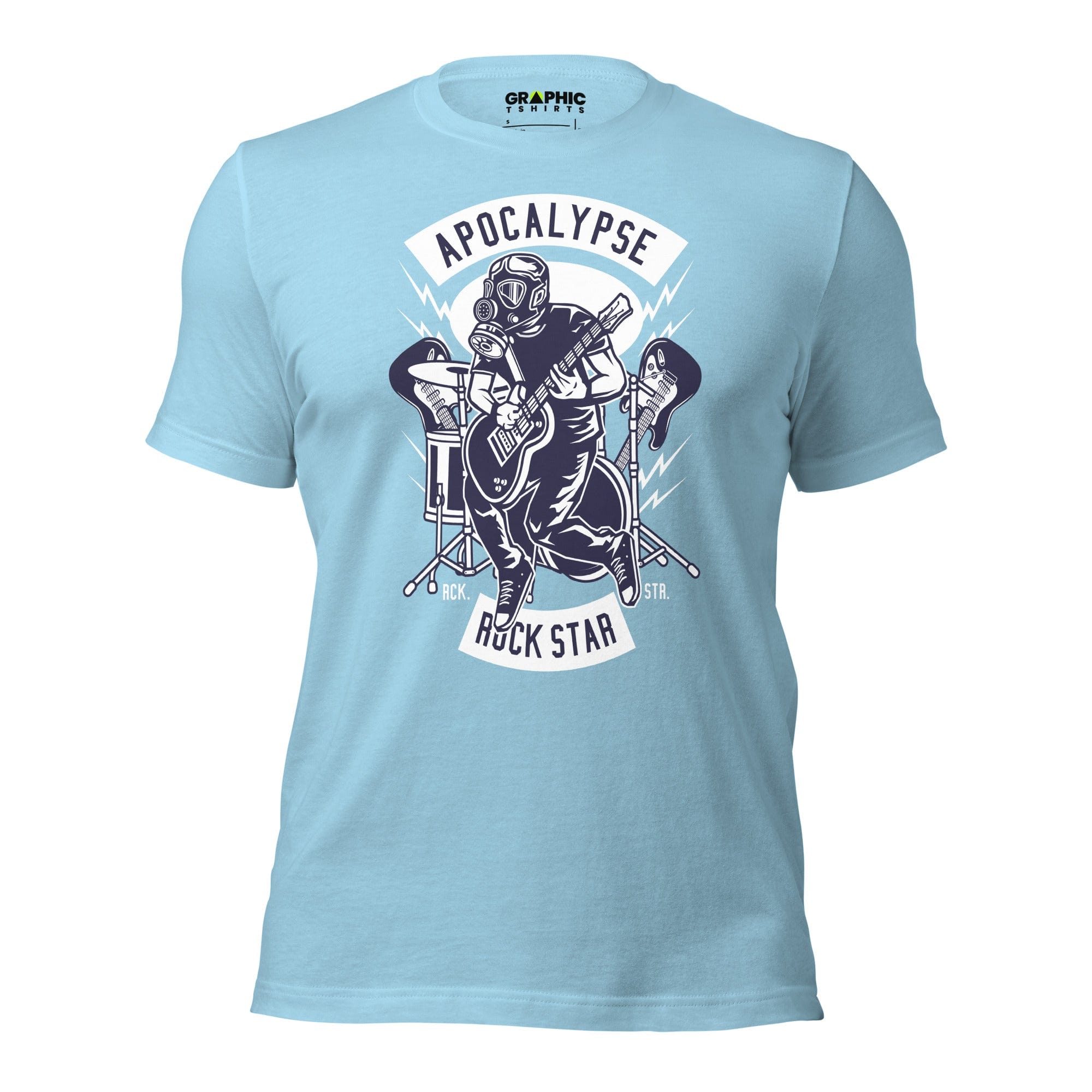 GRAPHIC T-SHIRTS Ocean Blue / S Unisex Staple T-Shirt - Apocalypse Rock Star