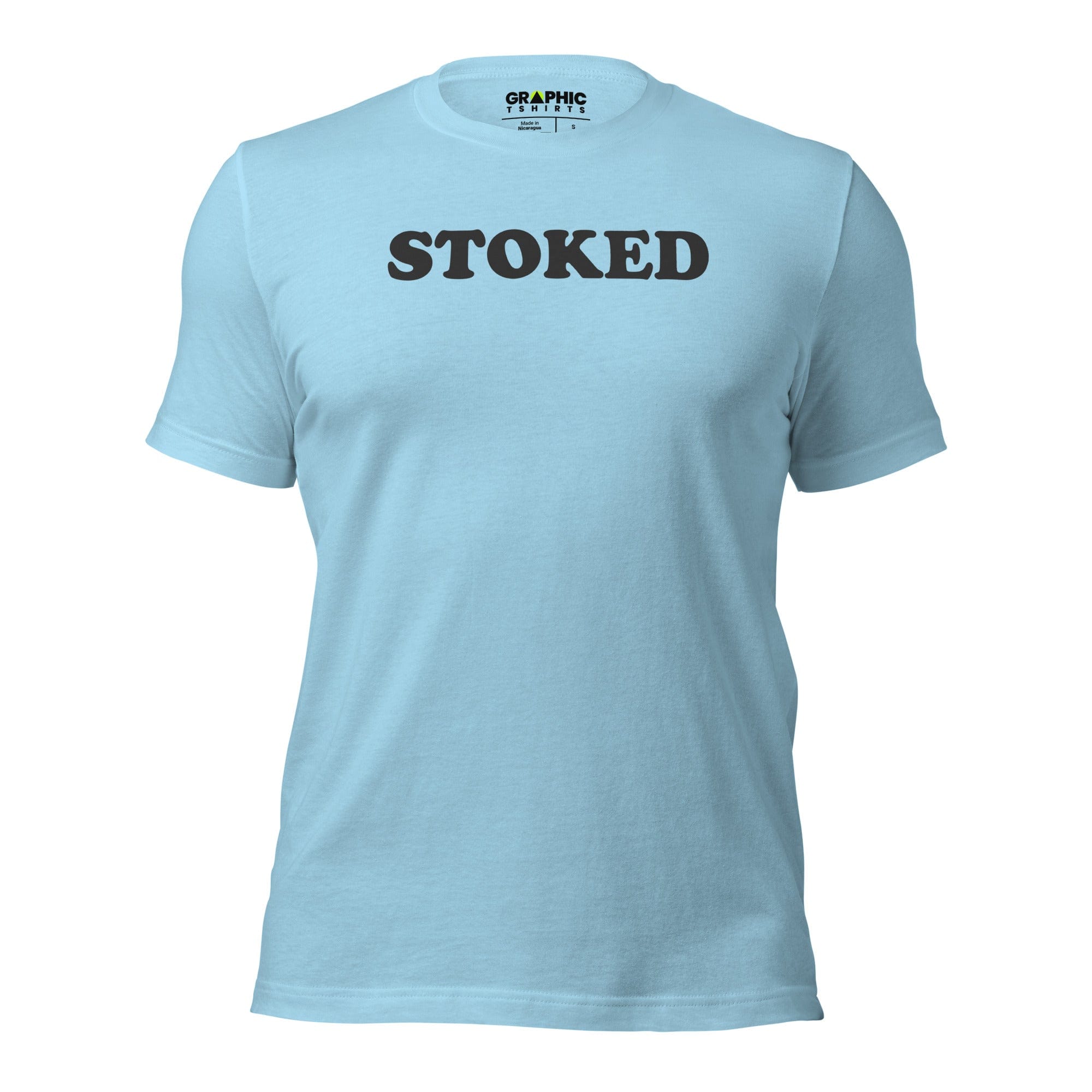 GRAPHIC T-SHIRTS Ocean Blue / S Unisex Staple T-Shirt - Stoked