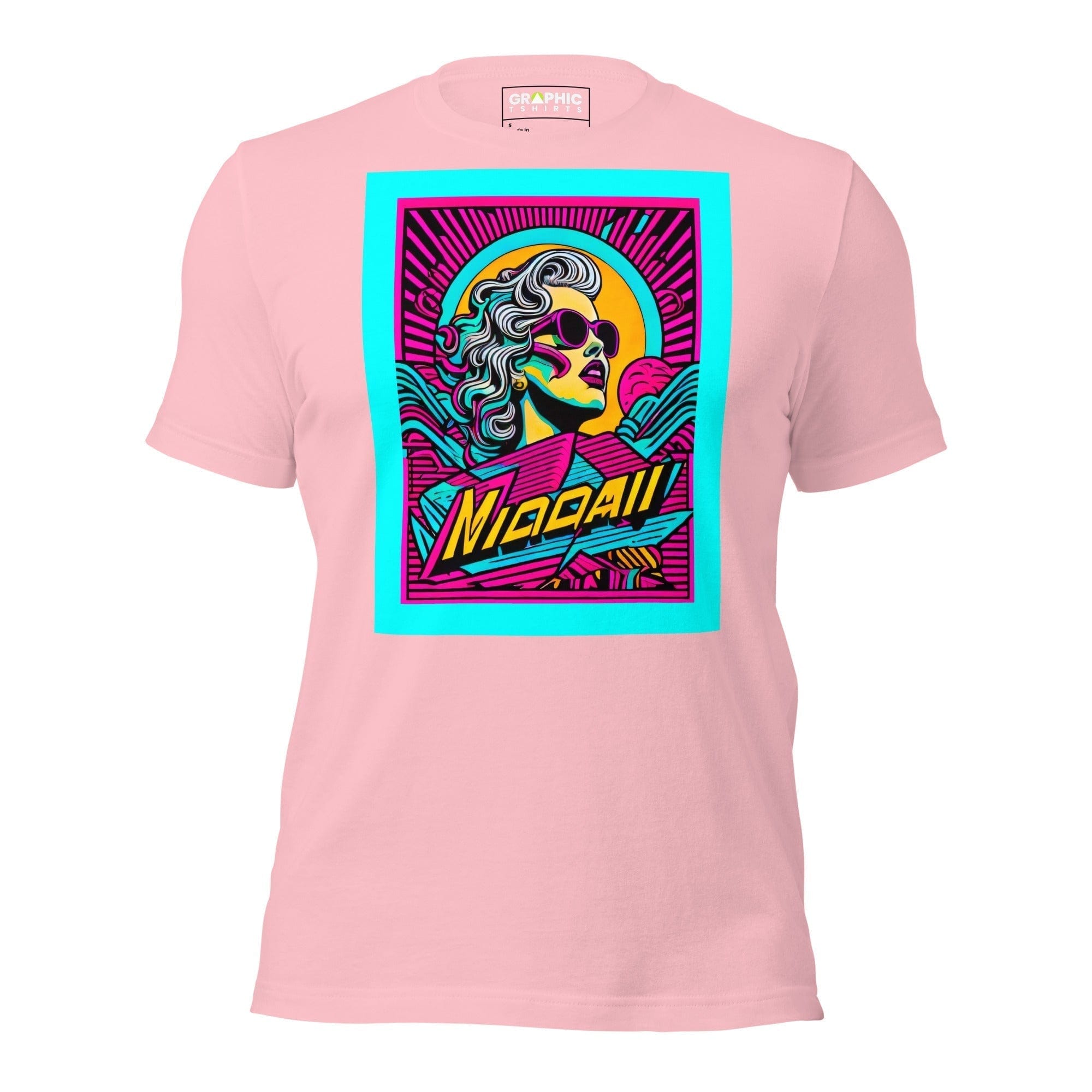 GRAPHIC T-SHIRTS Pink / S Unisex Crew Neck T-Shirt - Miami Heatwave Series v.10