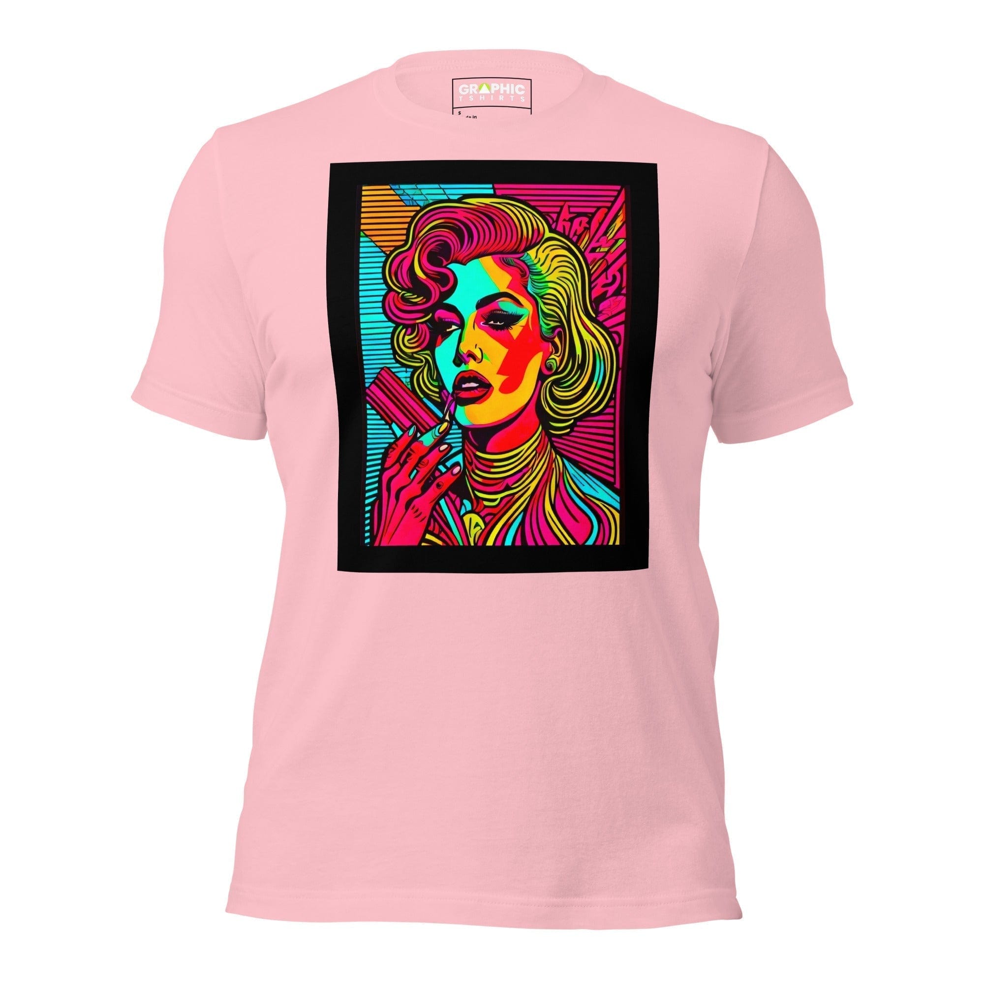 GRAPHIC T-SHIRTS Pink / S Unisex Crew Neck T-Shirt - Miami Heatwave Series v.5