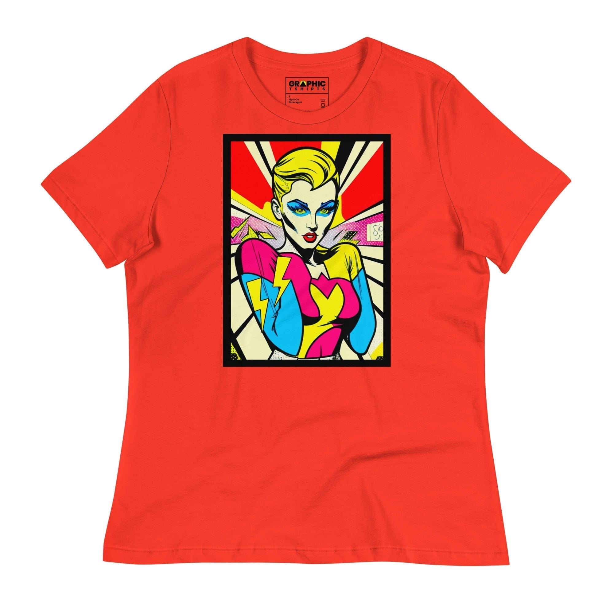 GRAPHIC T-SHIRTS Poppy / S Women's Relaxed T-Shirt - Bionic Blonde