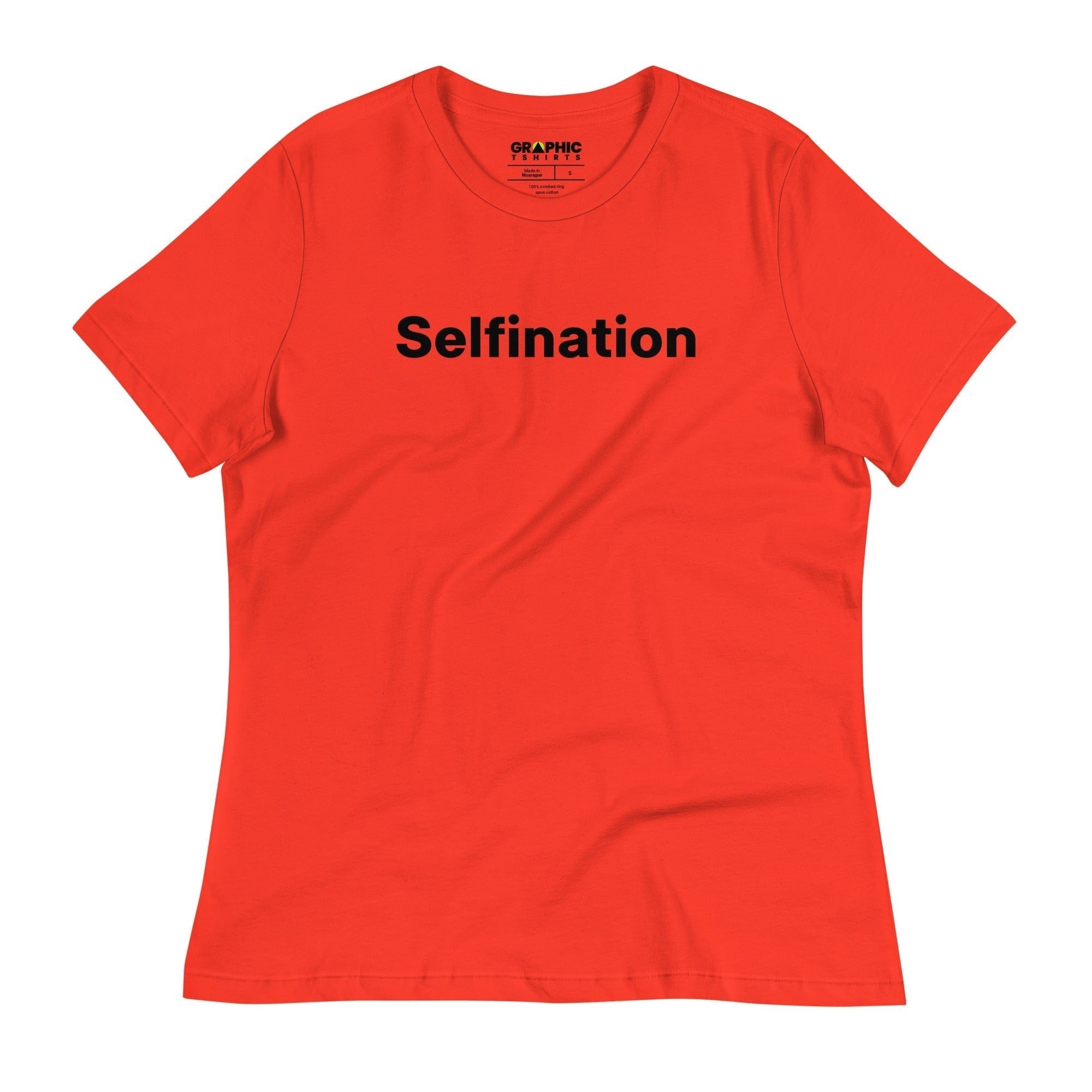 GRAPHIC T-SHIRTS Poppy / S Women's Relaxed T-Shirt - Selfination