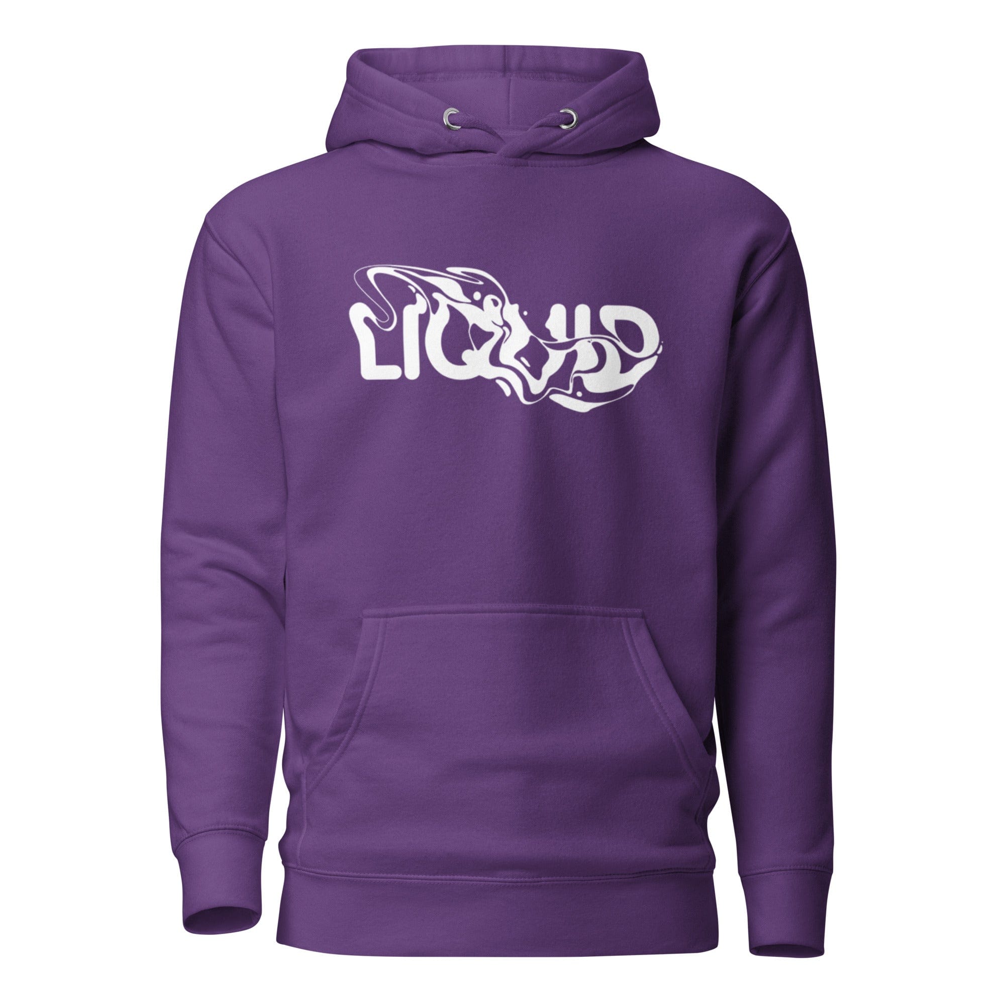 GRAPHIC T-SHIRTS Purple / S Unisex Premium Hoodie - Liquid