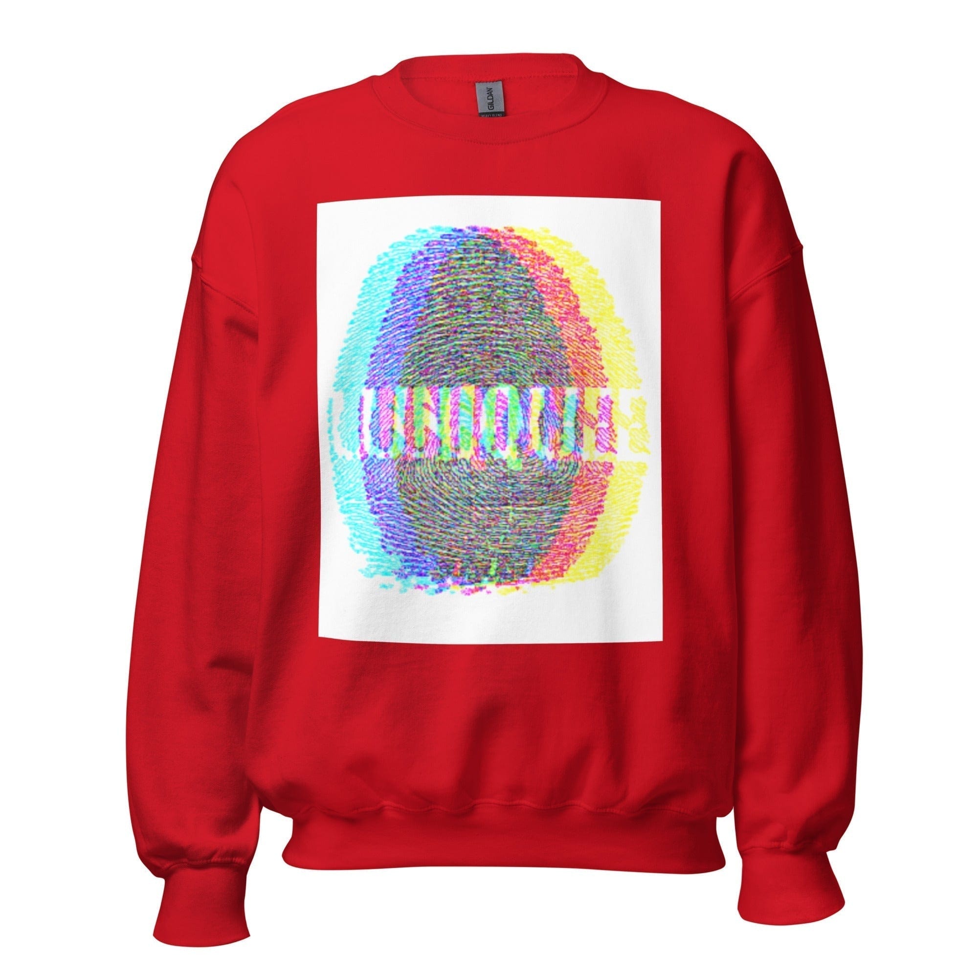 GRAPHIC T-SHIRTS Red / S Unisex Crew Neck Sweatshirt - Unique