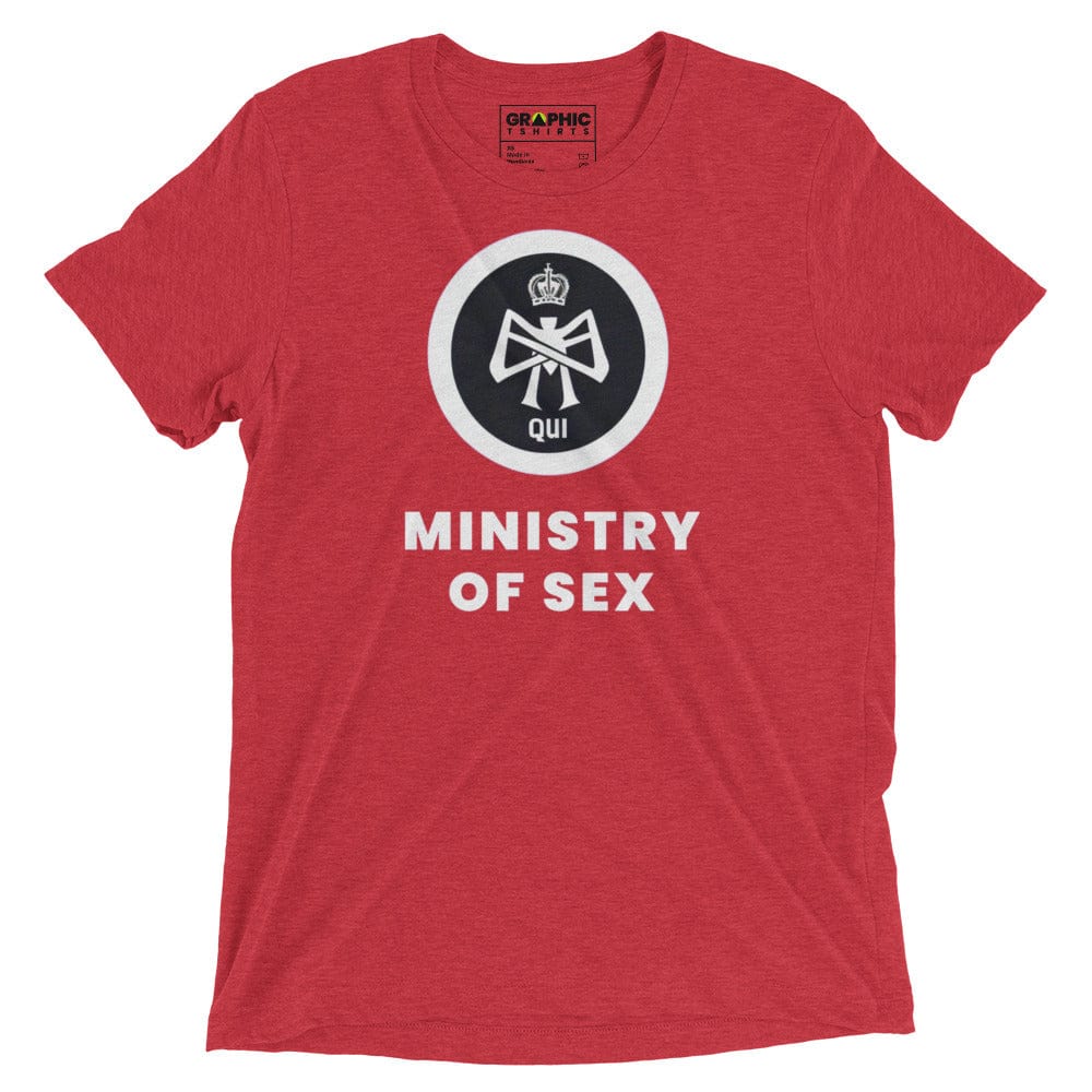 GRAPHIC T-SHIRTS Red Triblend / XS Unisex Tri-Blend T-Shirt - Ministry of S*x