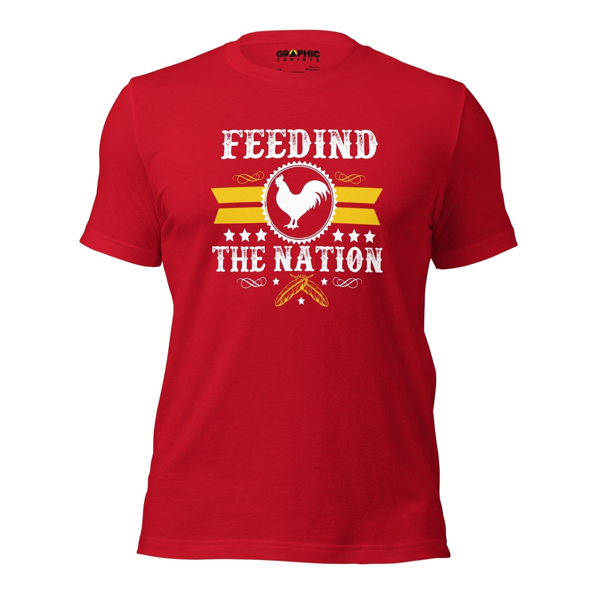 GRAPHIC T-SHIRTS Red / XS Unisex Staple T-Shirt - Feedind The Nation