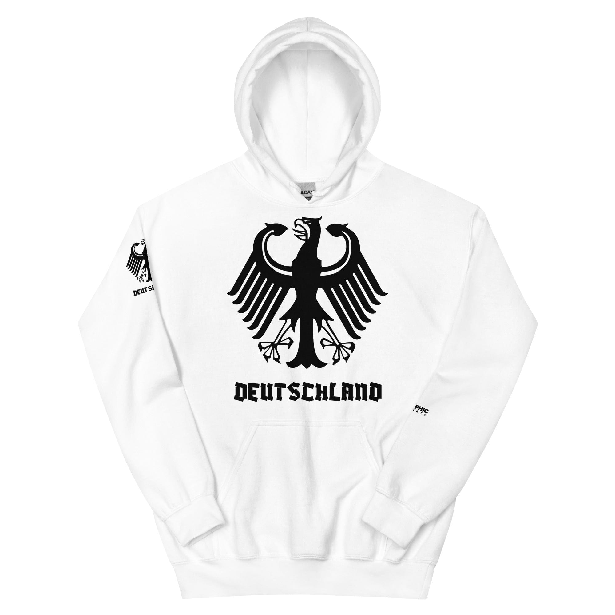 GRAPHIC T-SHIRTS S Unisex Heavy Blend Premium Hoodie - Deutschland [German Adler]