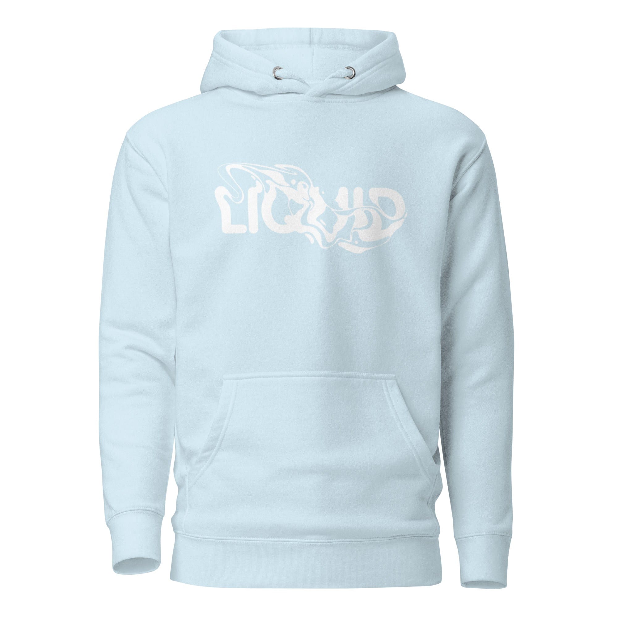 GRAPHIC T-SHIRTS Sky Blue / S Unisex Premium Hoodie - Liquid