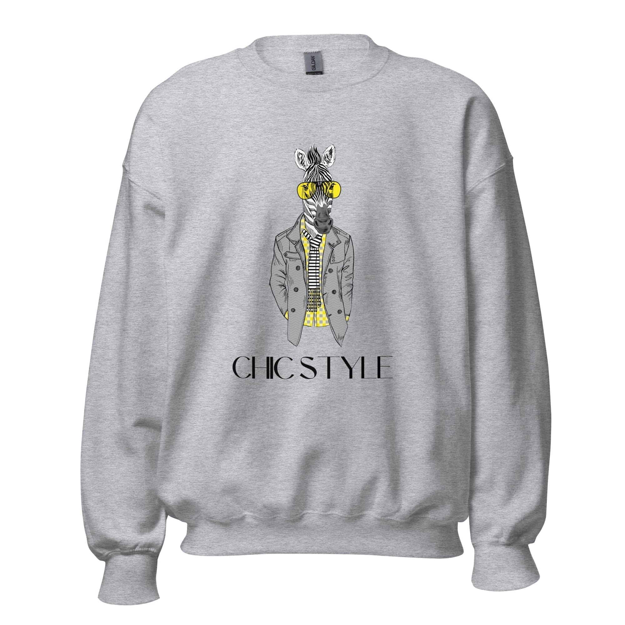 GRAPHIC T-SHIRTS Sport Grey / S Unisex Crew Neck Sweatshirt - Chic Style