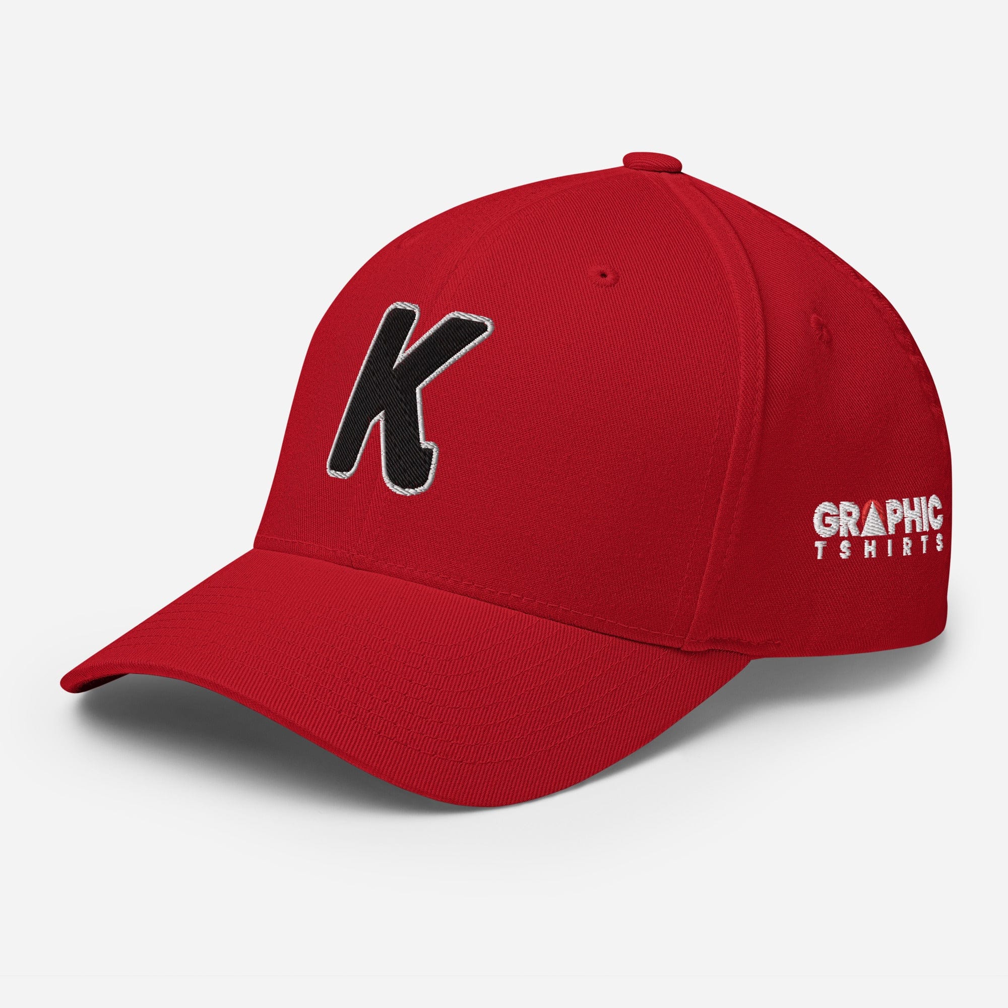 GRAPHIC T-SHIRTS Structured Flexfit Cap - K [Origins of Rap Music]