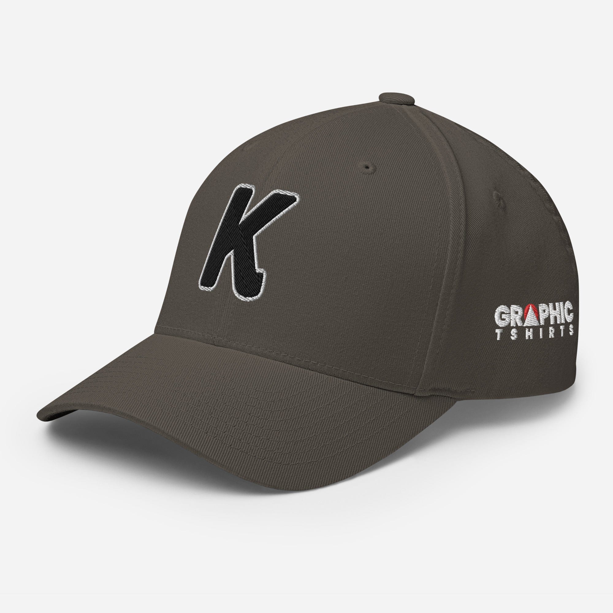 GRAPHIC T-SHIRTS Structured Flexfit Cap - K [Origins of Rap Music]