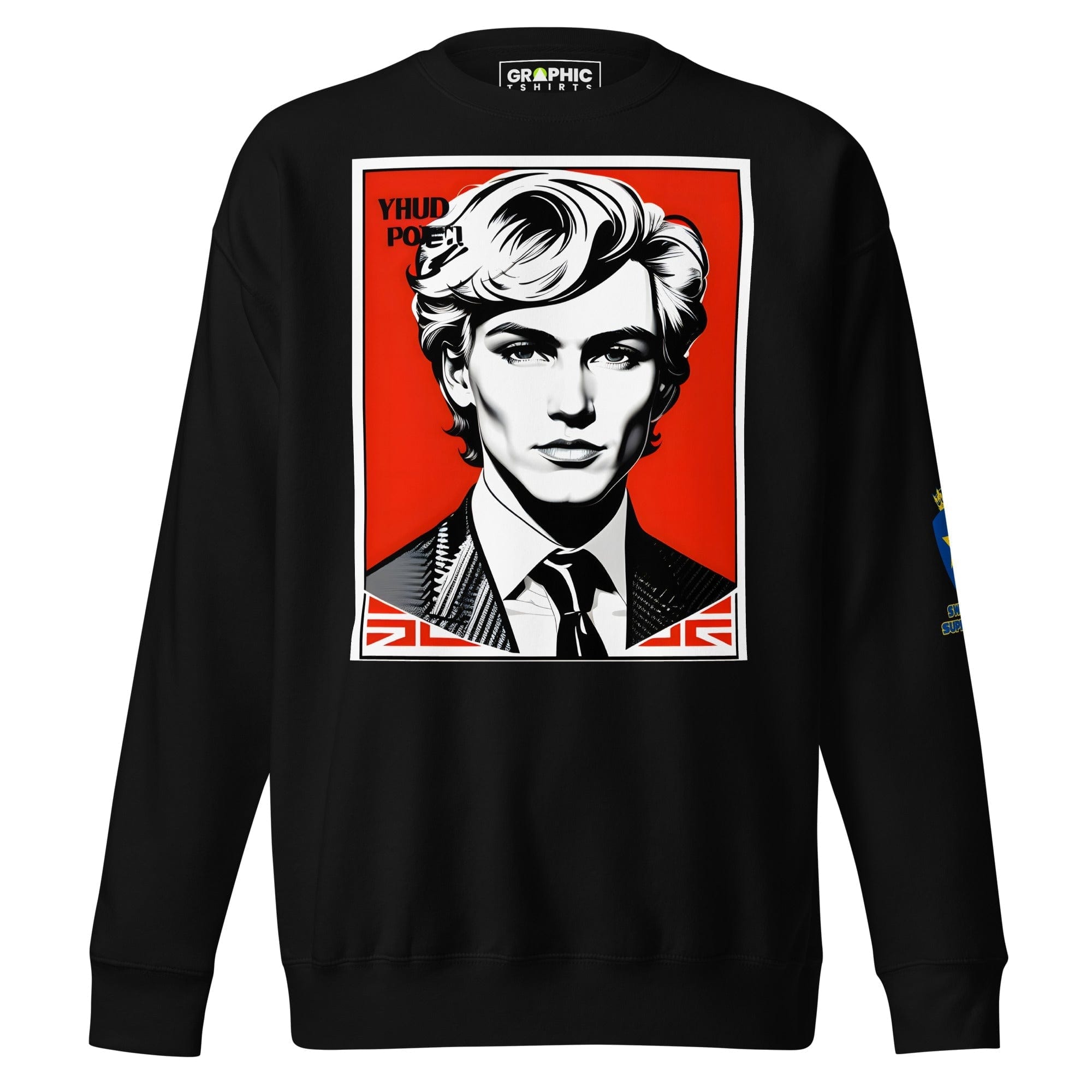 GRAPHIC T-SHIRTS Sweatshirt Black / S Unisex Premium Sweatshirt - Swedish Superstar Series v.13