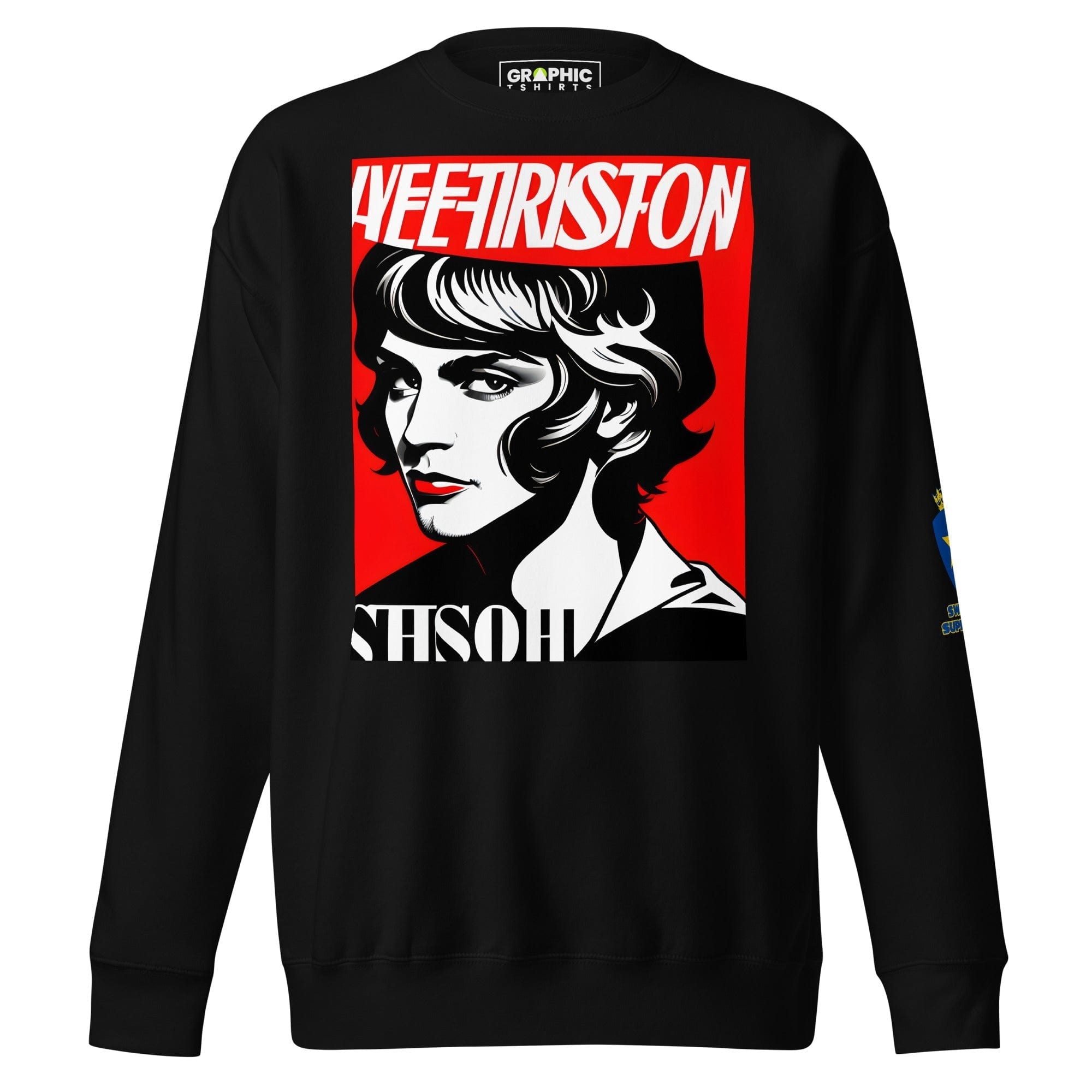 GRAPHIC T-SHIRTS Sweatshirt Black / S Unisex Premium Sweatshirt - Swedish Superstar Series v.17