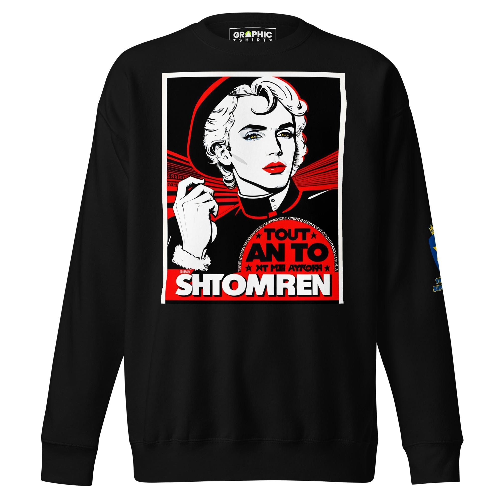 GRAPHIC T-SHIRTS Sweatshirt Black / S Unisex Premium Sweatshirt - Swedish Superstar Series v.18