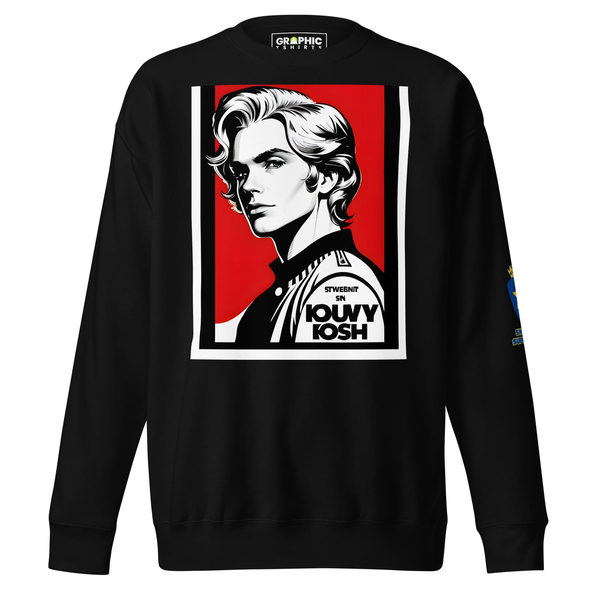 GRAPHIC T-SHIRTS Sweatshirt Black / S Unisex Premium Sweatshirt - Swedish Superstar Series v.6