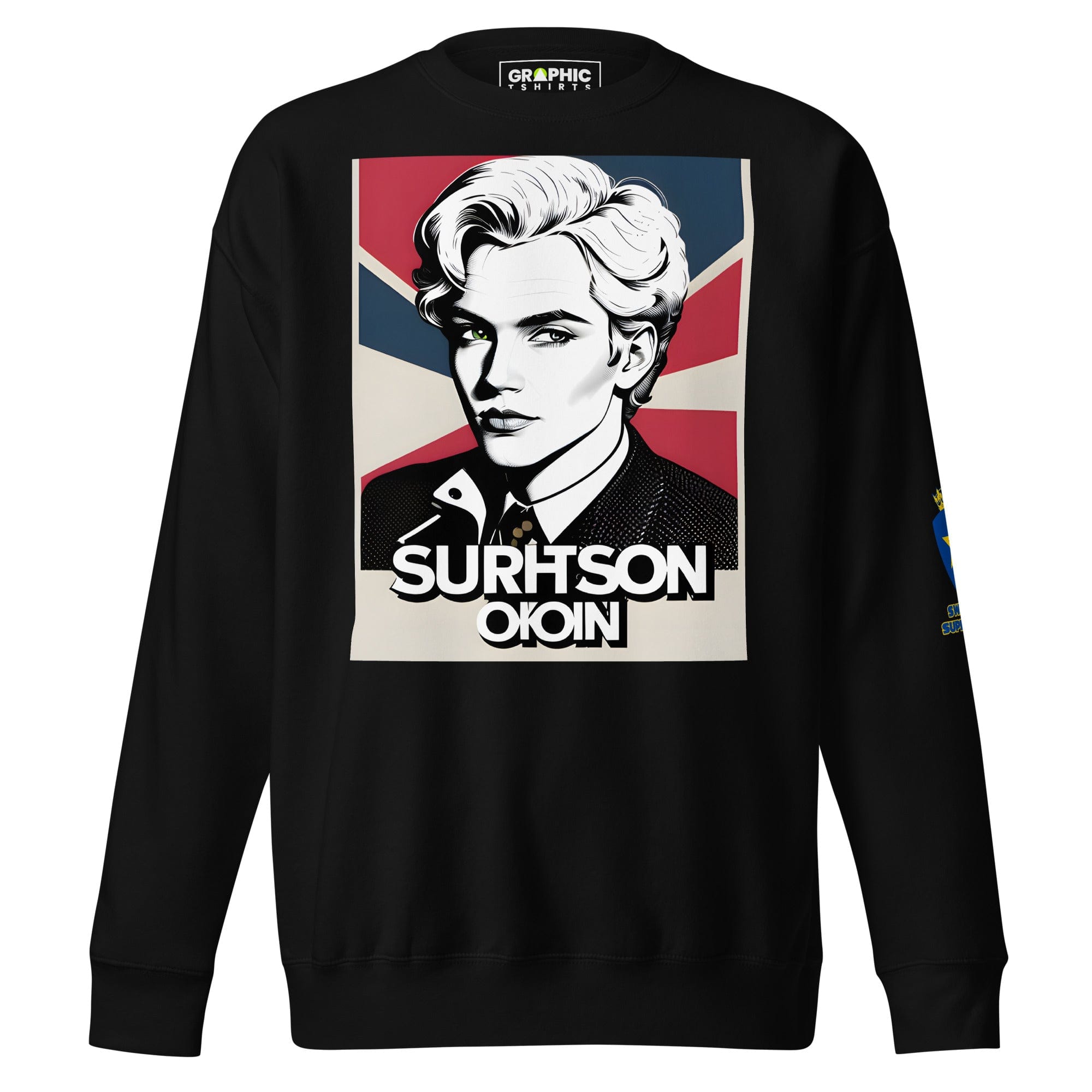 GRAPHIC T-SHIRTS Sweatshirt Black / S Unisex Premium Sweatshirt - Swedish Superstar Series v.7