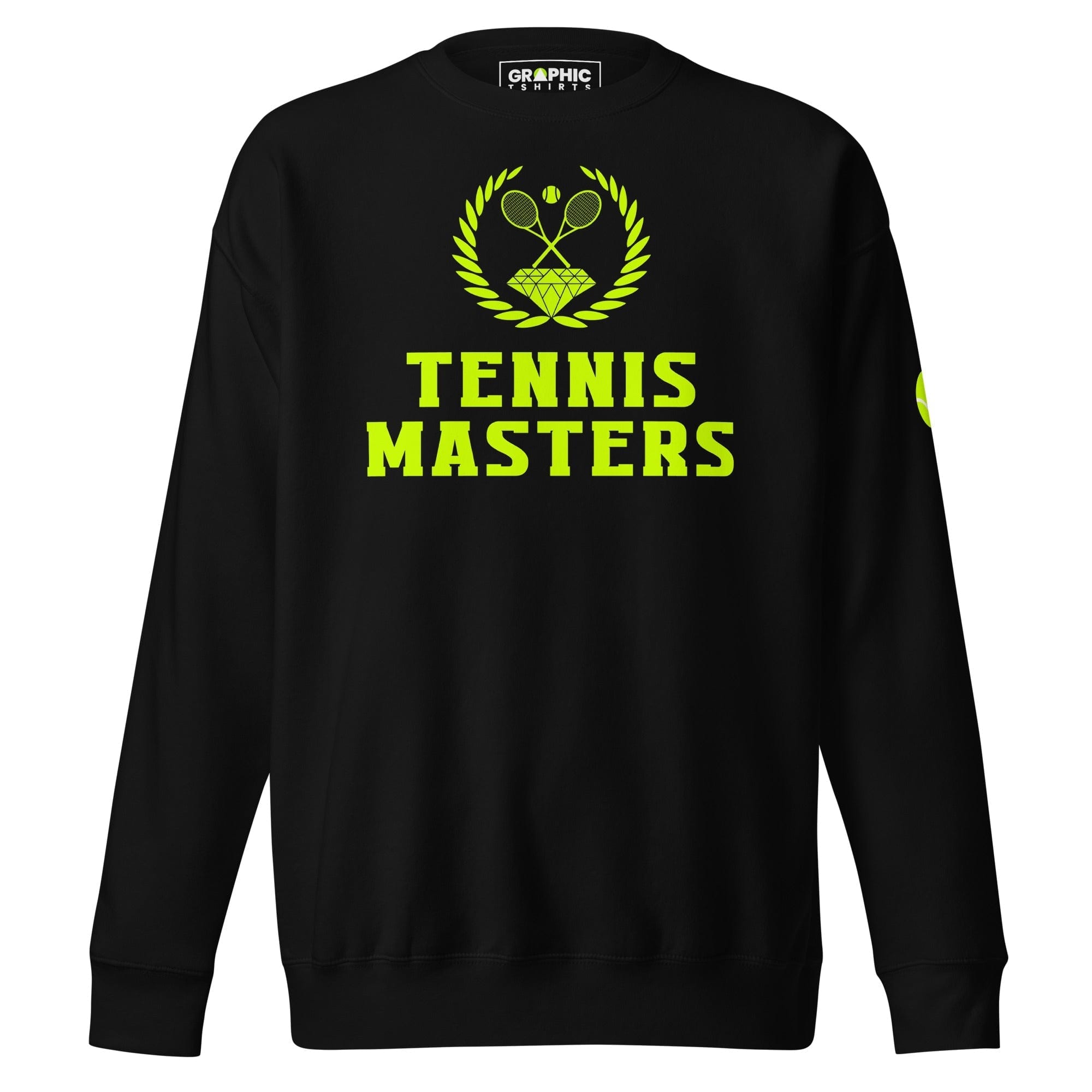 GRAPHIC T-SHIRTS Sweatshirt Black / S Unisex Premium Sweatshirt - Tennis Masters Astana