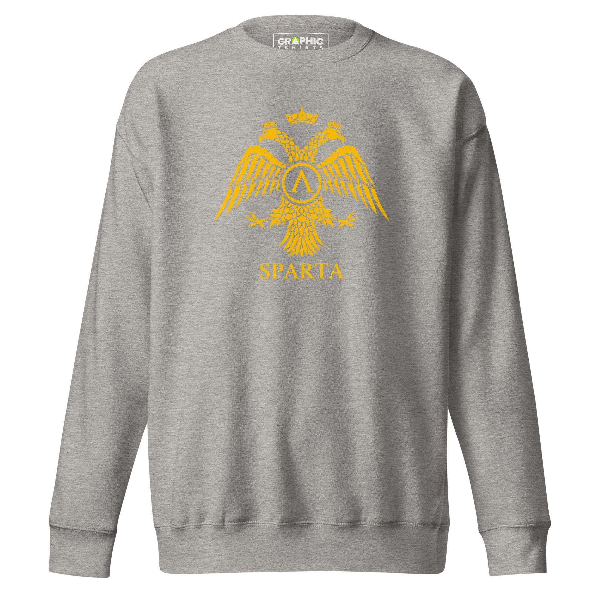 GRAPHIC T-SHIRTS Sweatshirt Carbon Grey / S Unisex Premium Sweatshirt - Sparta