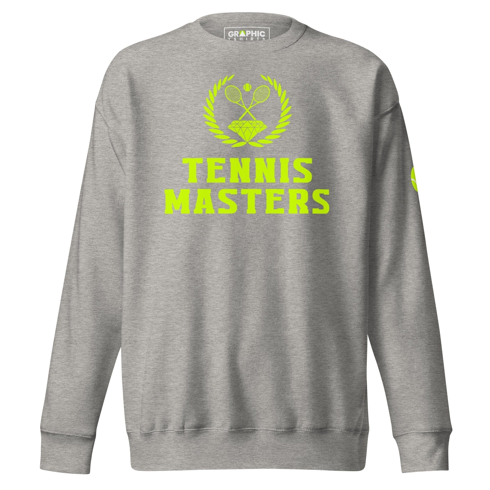 GRAPHIC T-SHIRTS Sweatshirt Carbon Grey / S Unisex Premium Sweatshirt - Tennis Masters Astana