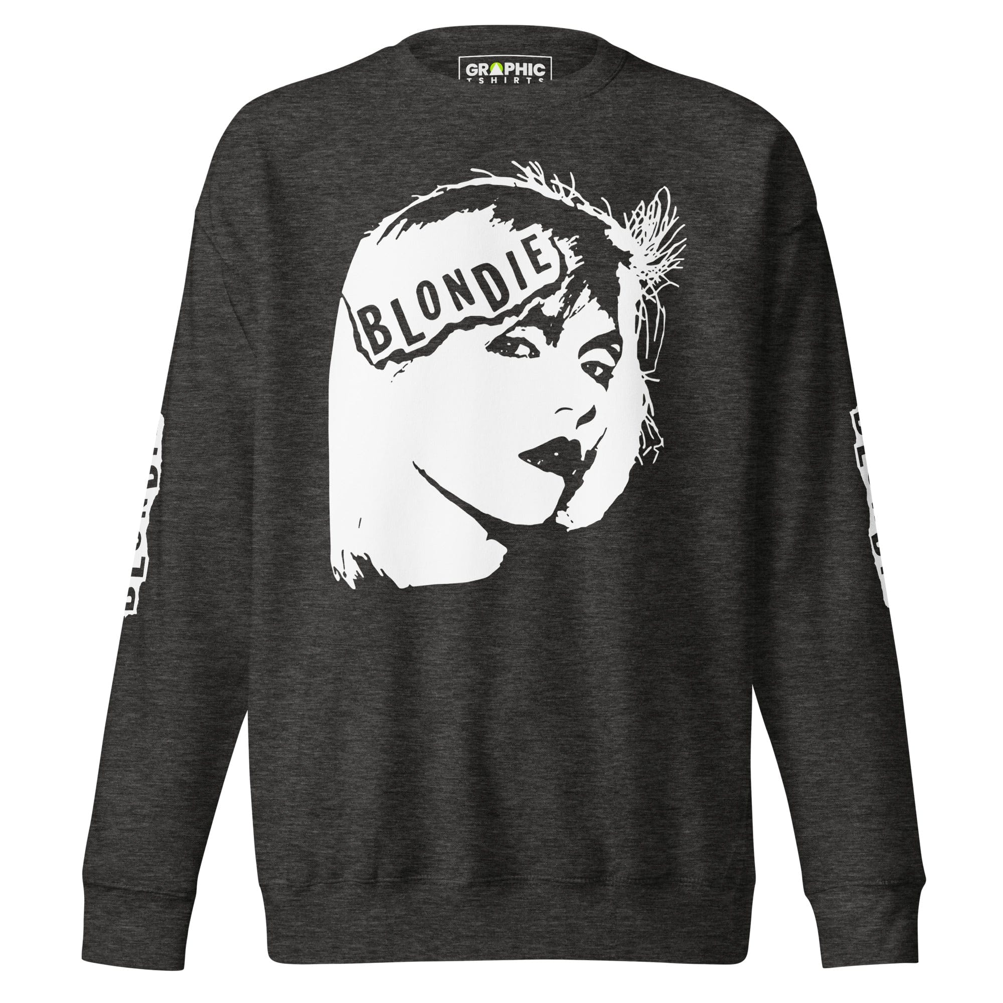 GRAPHIC T-SHIRTS Sweatshirt Charcoal Heather / S Unisex Premium Sweatshirt - BLONDIE