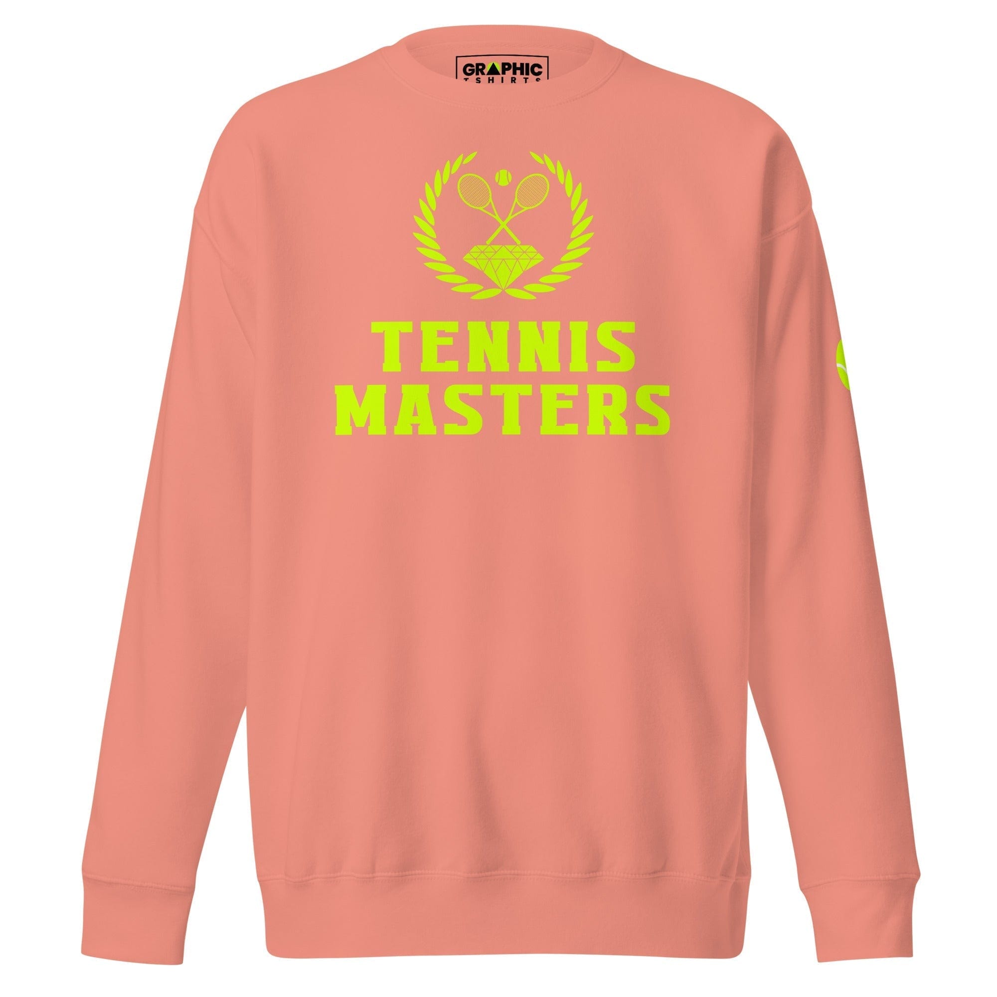 GRAPHIC T-SHIRTS Sweatshirt Dusty Rose / S Unisex Premium Sweatshirt - Tennis Masters Astana