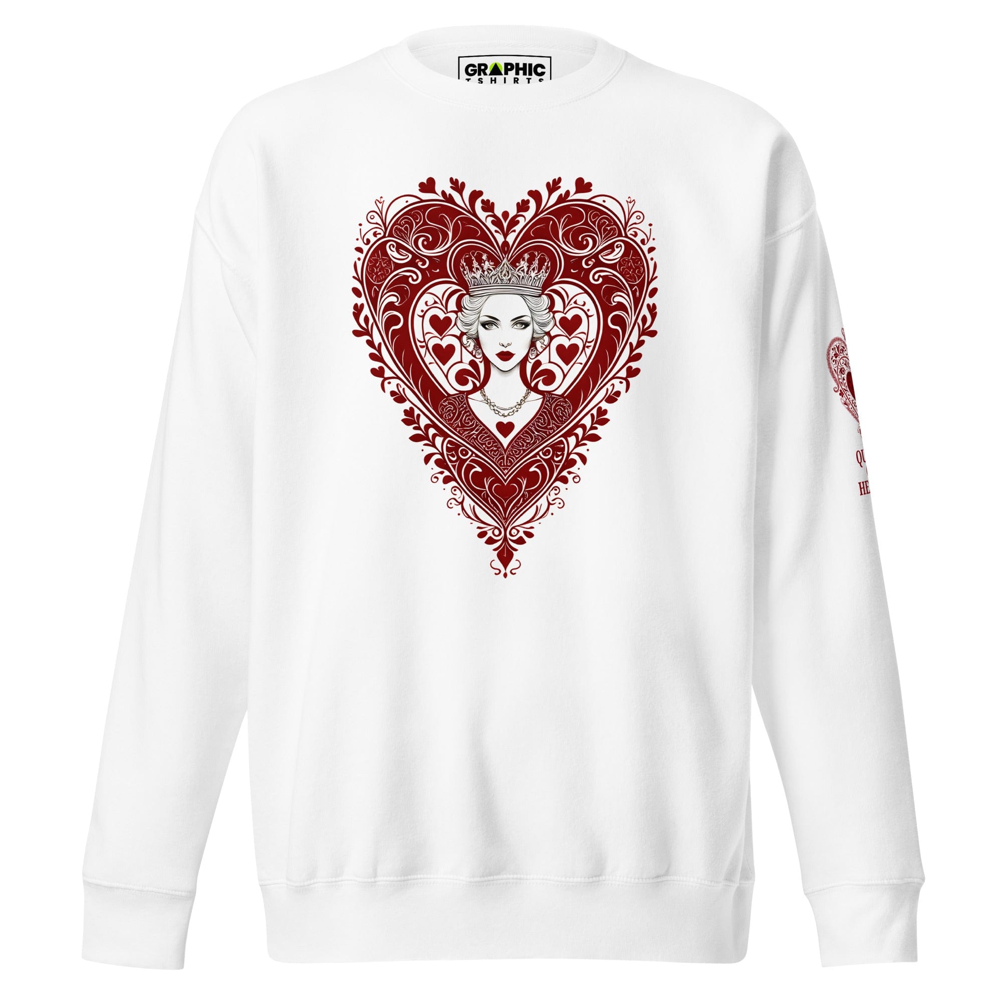 GRAPHIC T-SHIRTS Sweatshirt S Unisex Premium Sweatshirt - Queen Of Hearts Series v.1