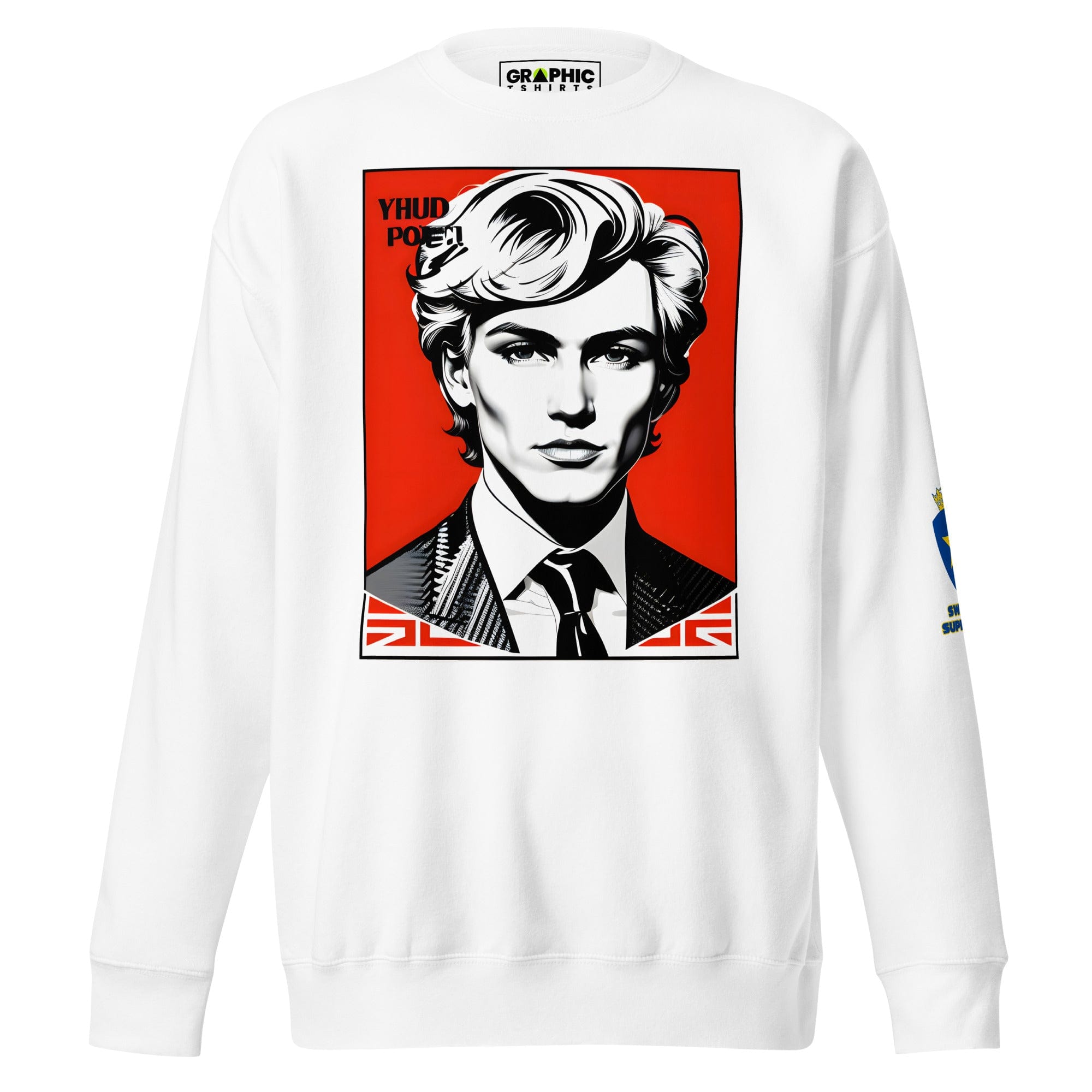 GRAPHIC T-SHIRTS Sweatshirt White / S Unisex Premium Sweatshirt - Swedish Superstar Series v.13