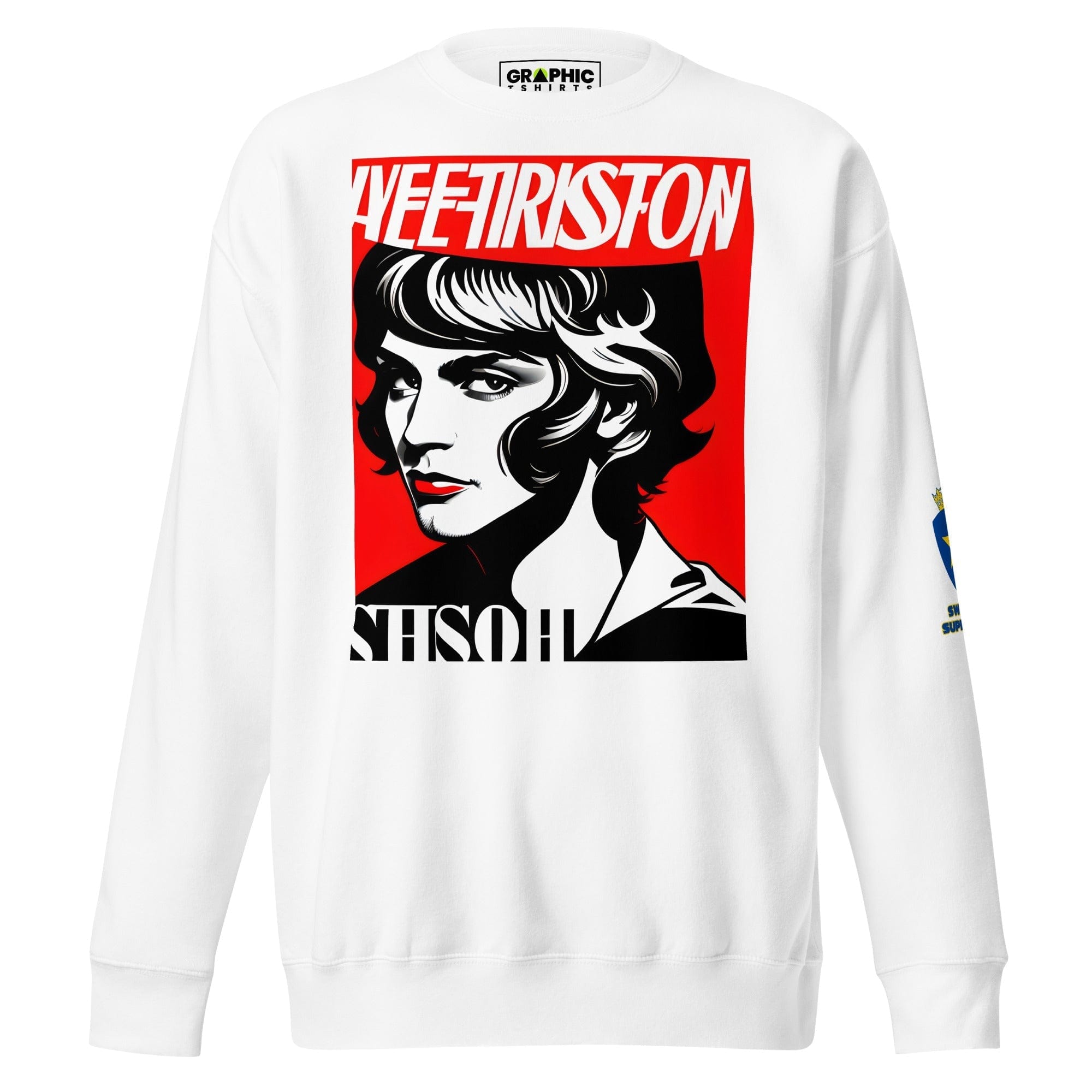 GRAPHIC T-SHIRTS Sweatshirt White / S Unisex Premium Sweatshirt - Swedish Superstar Series v.17