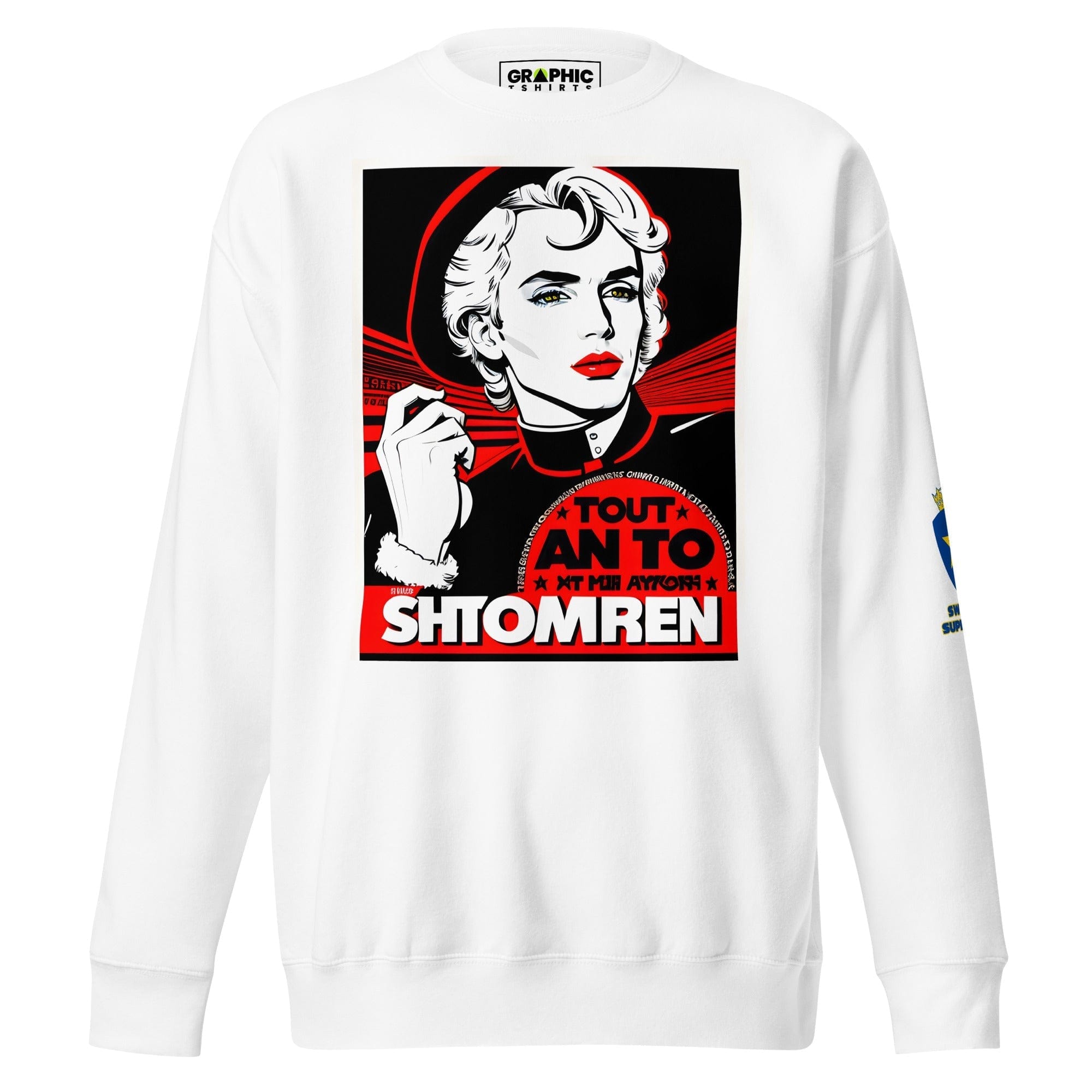 GRAPHIC T-SHIRTS Sweatshirt White / S Unisex Premium Sweatshirt - Swedish Superstar Series v.18