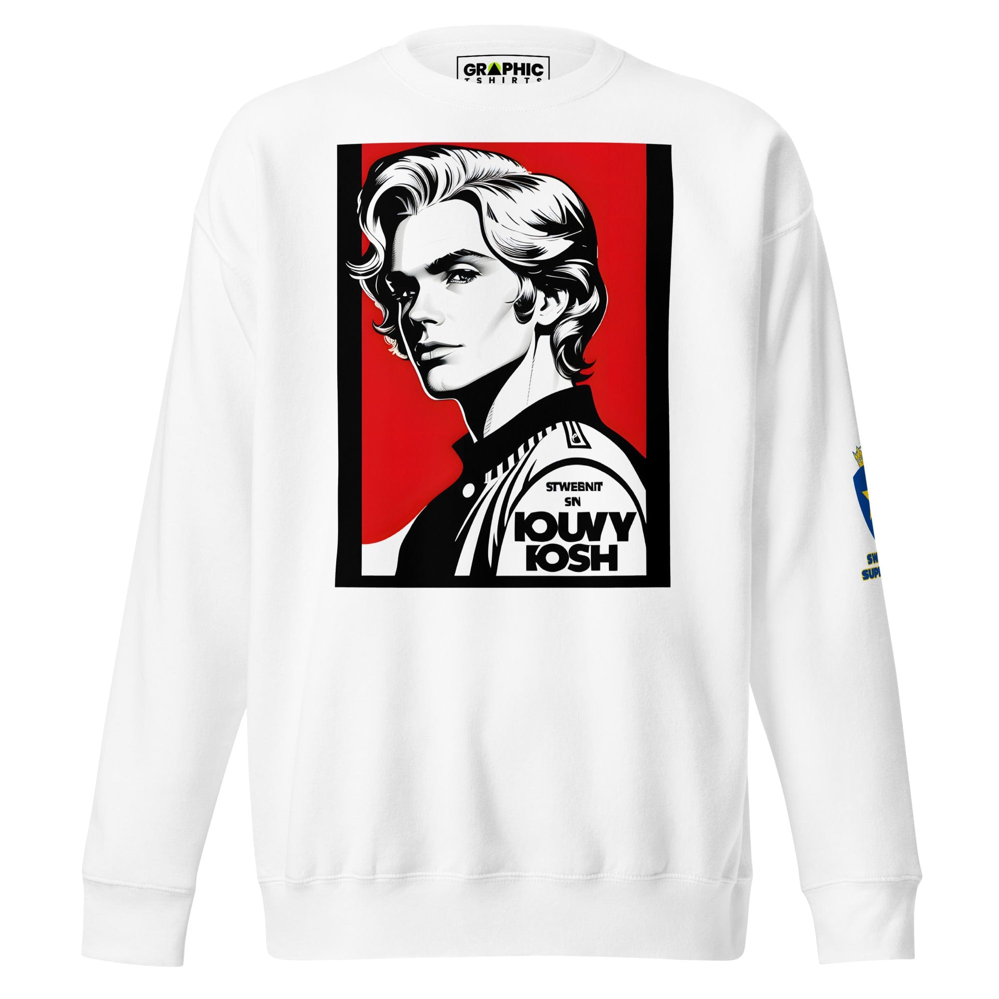 GRAPHIC T-SHIRTS Sweatshirt White / S Unisex Premium Sweatshirt - Swedish Superstar Series v.6