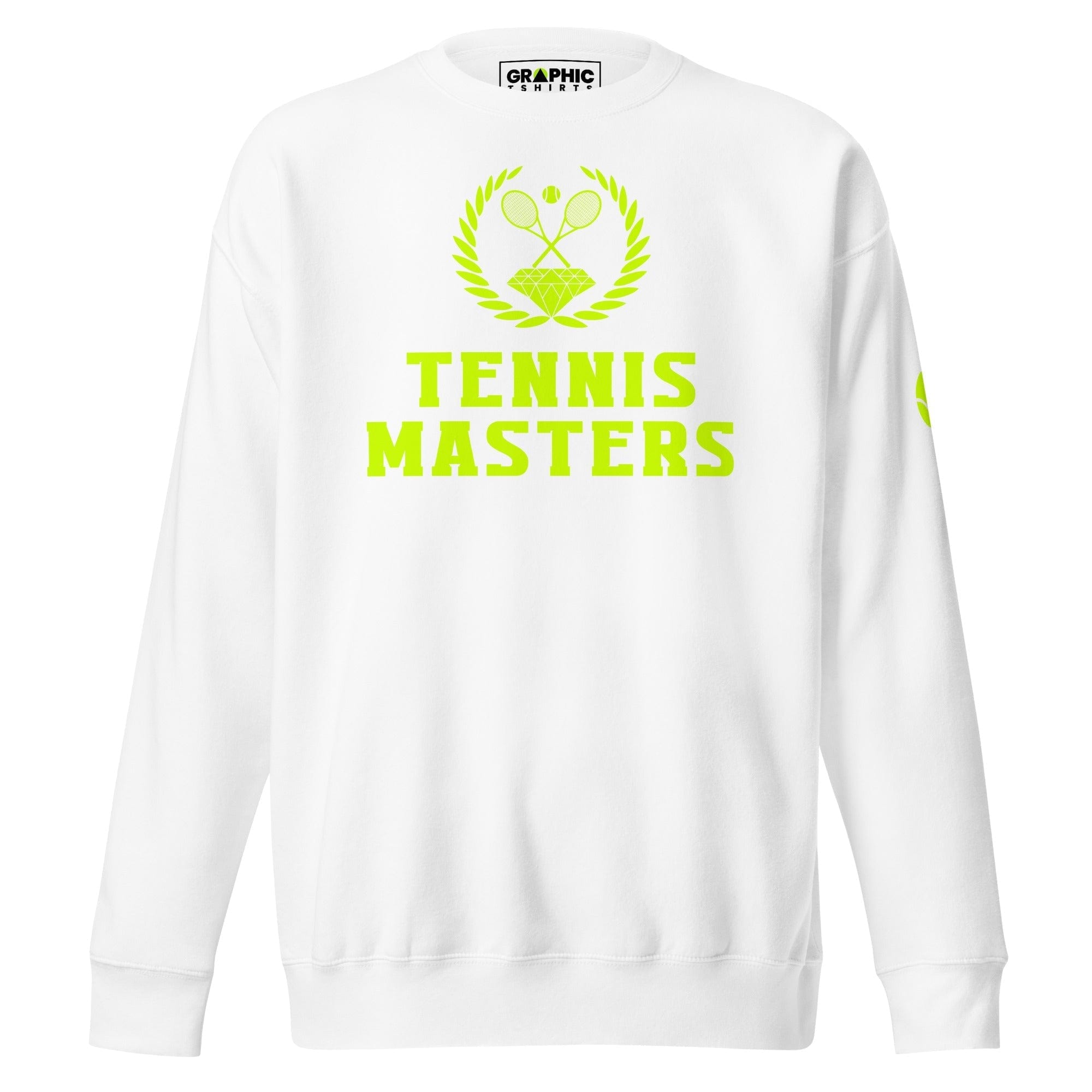 GRAPHIC T-SHIRTS Sweatshirt White / S Unisex Premium Sweatshirt - Tennis Masters Astana